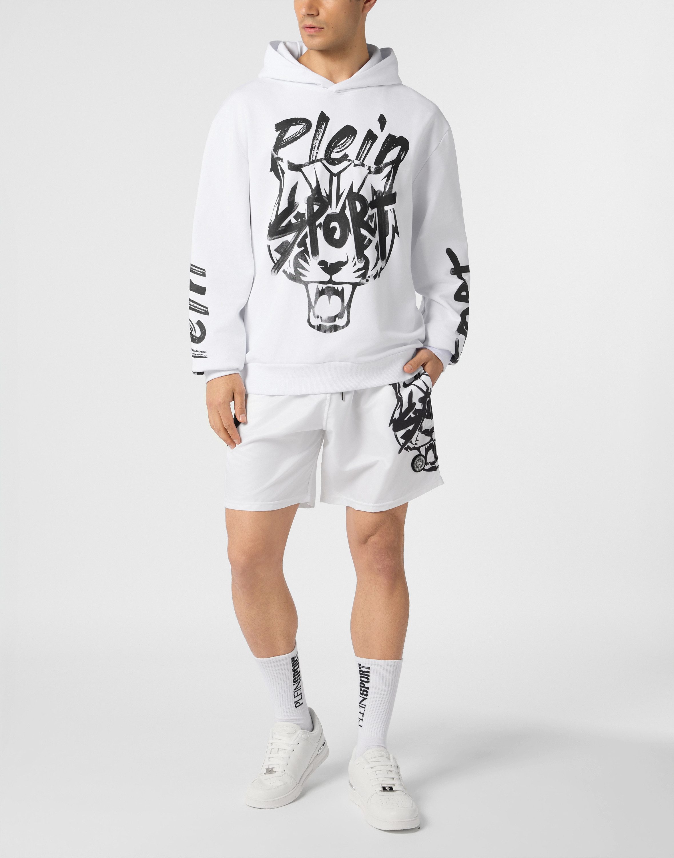 PLEIN SPORT Sweatshirt Kapuzen-Sweatshirt