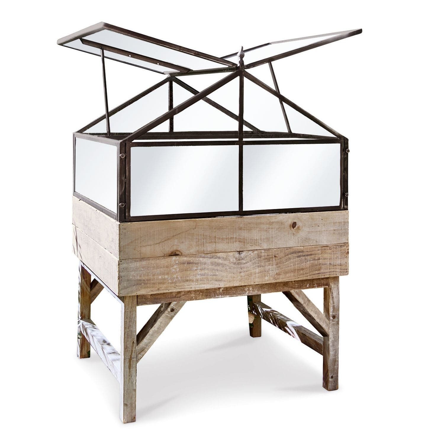 Mirabeau Pflanztisch Hochbeet Milltown braun/schwarz