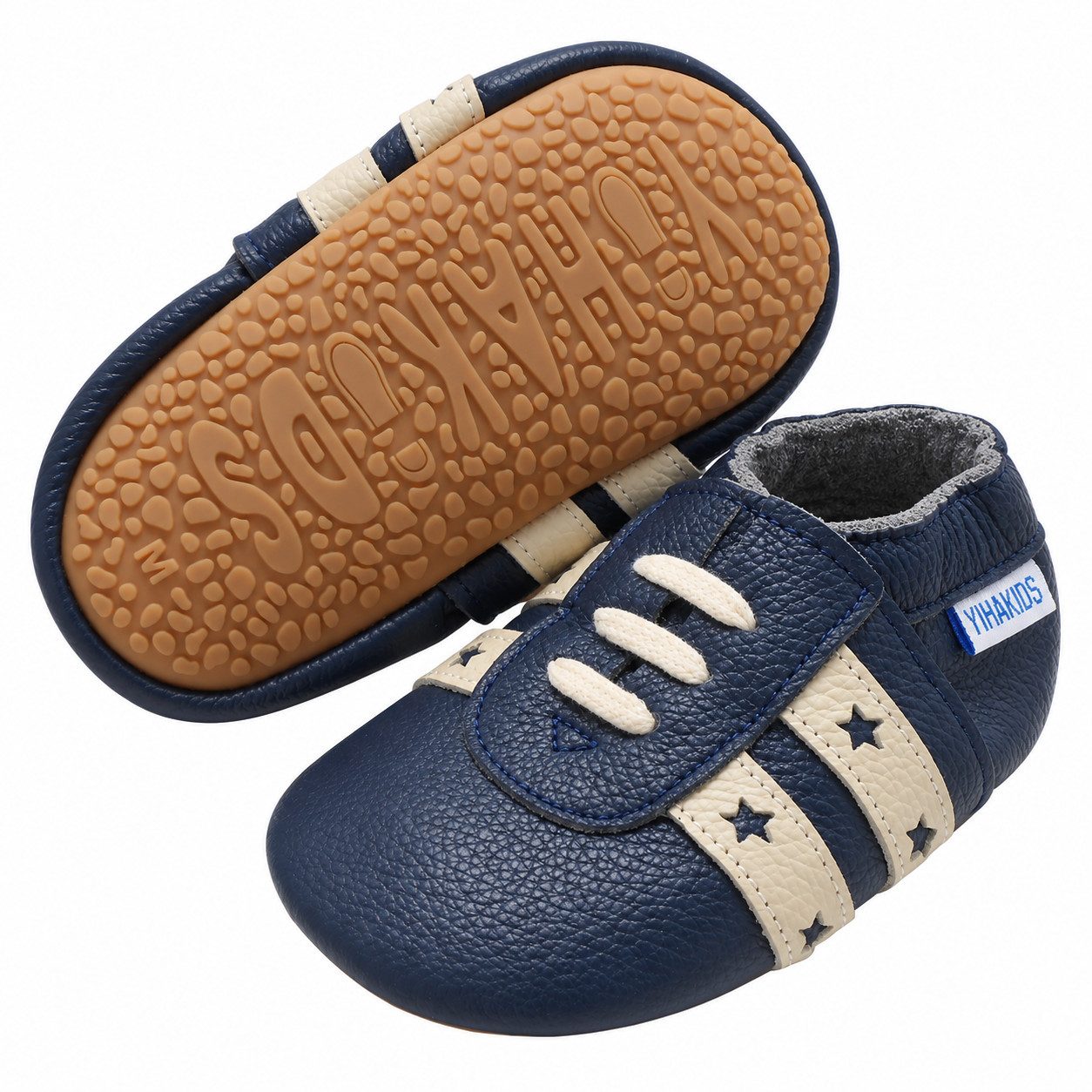 Yihakids Yihakids Baby Krabbelschuhe – rutschfest, atmungsaktiv & weich Krabbelschuh Pannensicher