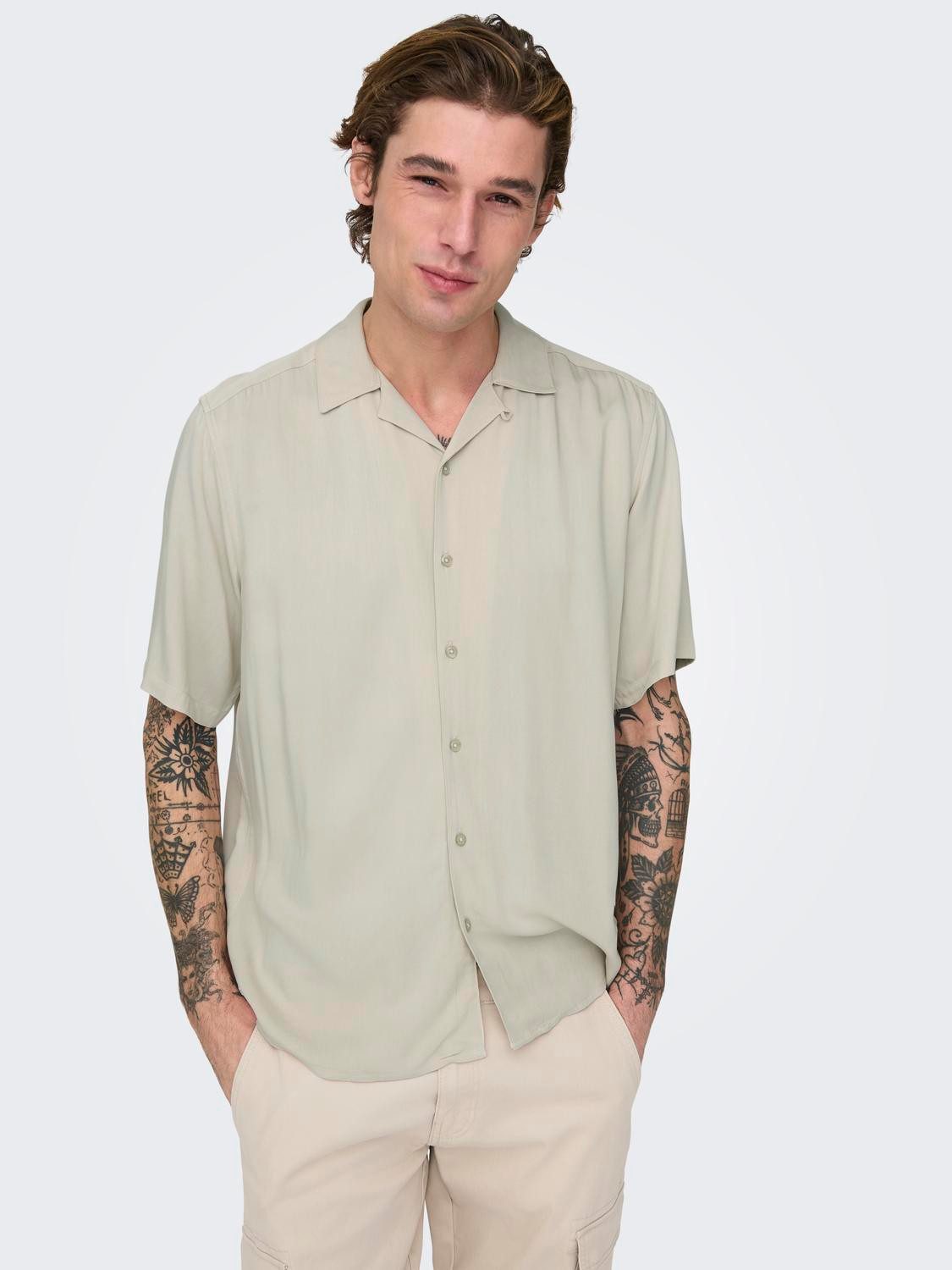ONLY & SONS Kurzarmhemd ONSDASH LIFE günstig online kaufen