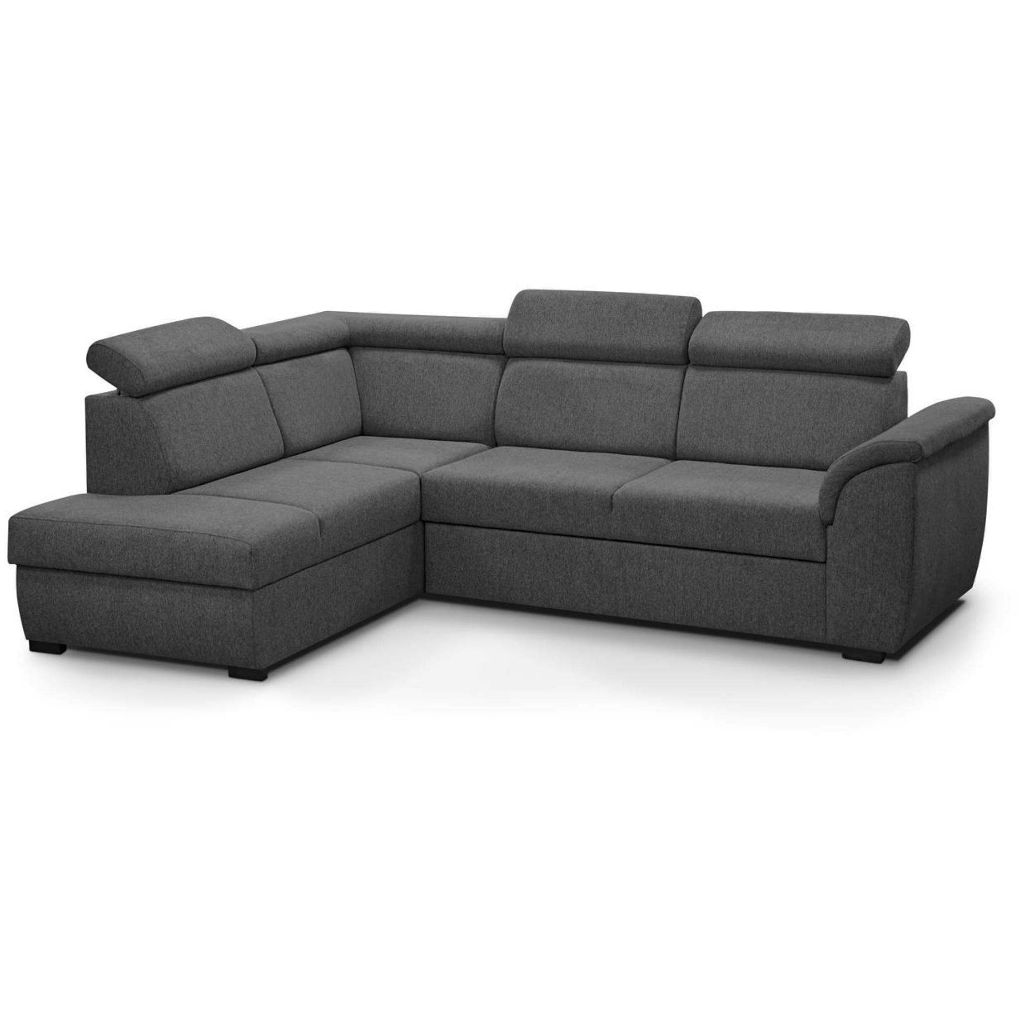Beautysofa Ecksofa Madera, mit Schlaffunktion, Bettkasten, günstig online kaufen