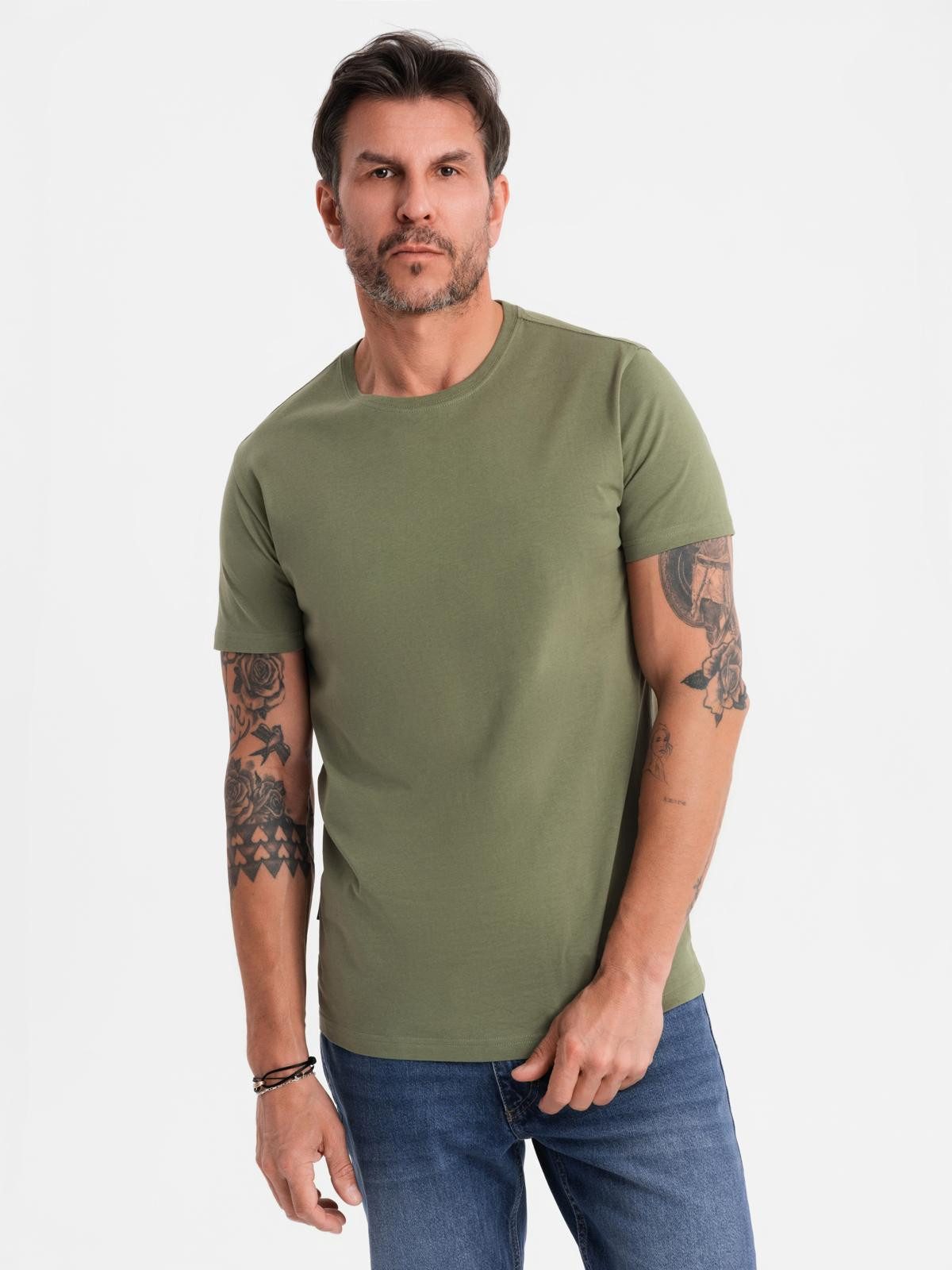 T-Shirt T-Shirt aus Baumwolle BASIC für Herren -