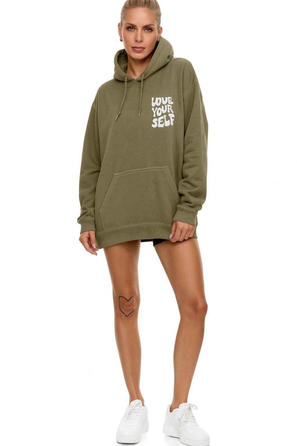 Worldclassca Hoodie Worldclassca Oversized LOVE SELF Hoodie Kapuzenpullover günstig online kaufen