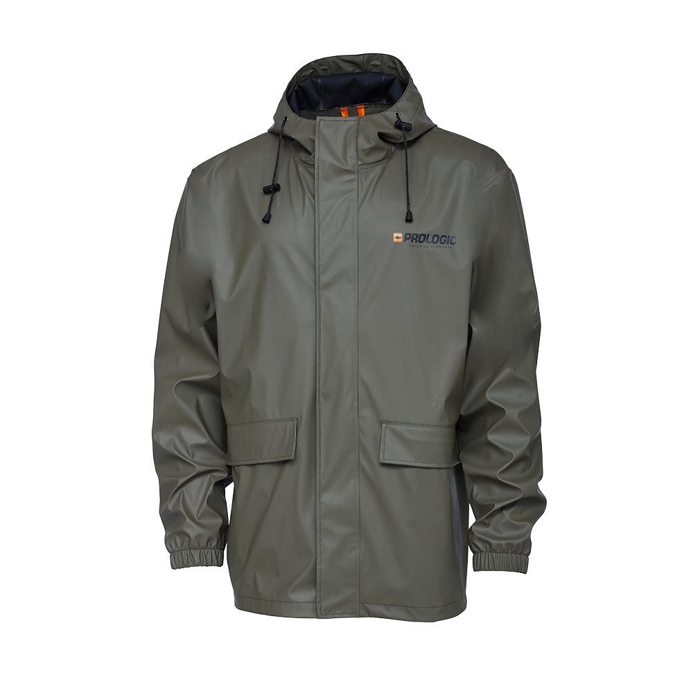 Regenjacke Rain Jacket Bark Green Olivgrün Regenjacke Angeln Herren wasserdicht