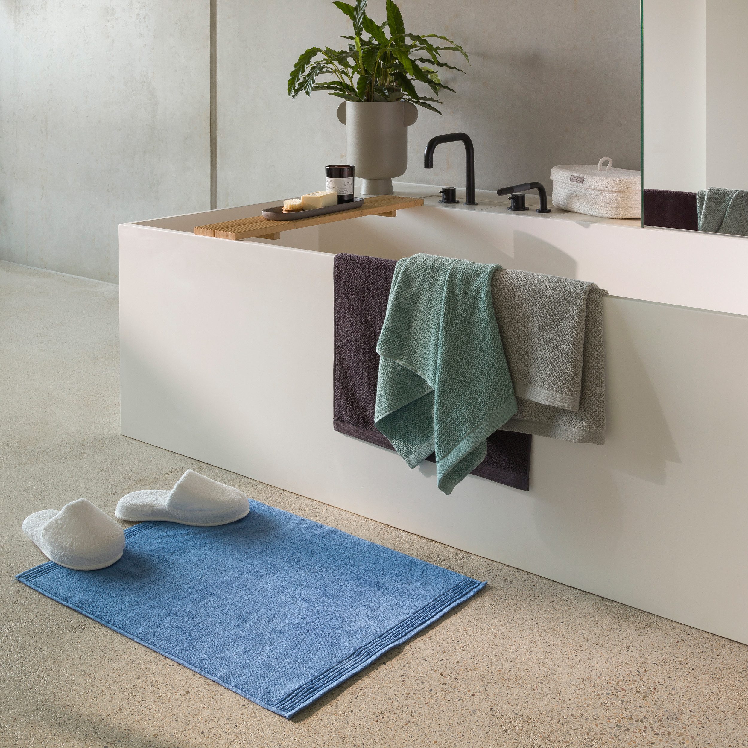 Möve Duschtuch Bliss, Walkfrottier (1-St), Perlstruktur günstig online kaufen