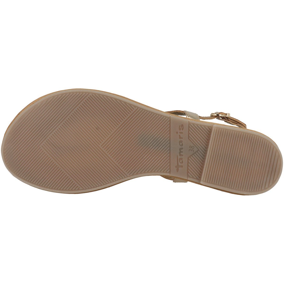 Zehentrenner Damen gold 1-28150-38 Tamaris