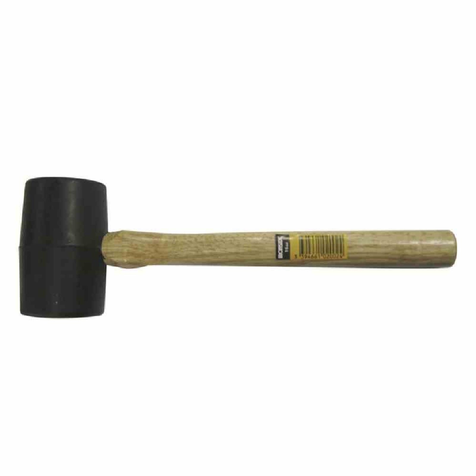 IRONSIDE Hammer Gummihammer 450g mit Holzstiel