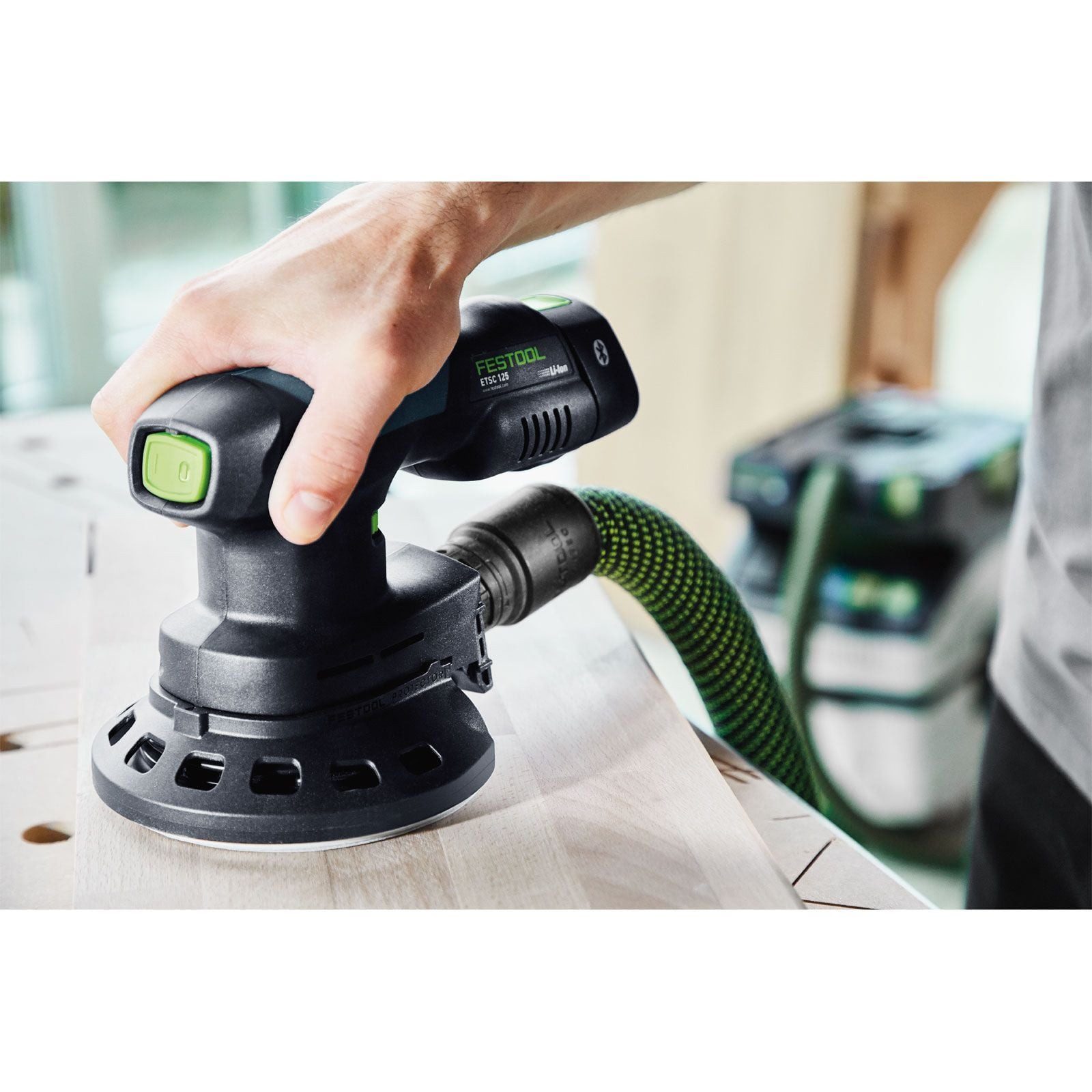 FESTOOL Akku-Exzenterschleifer Festool Akku-Exzenterschleifer ETSC 125 Li 3,1 I-Set - 575712