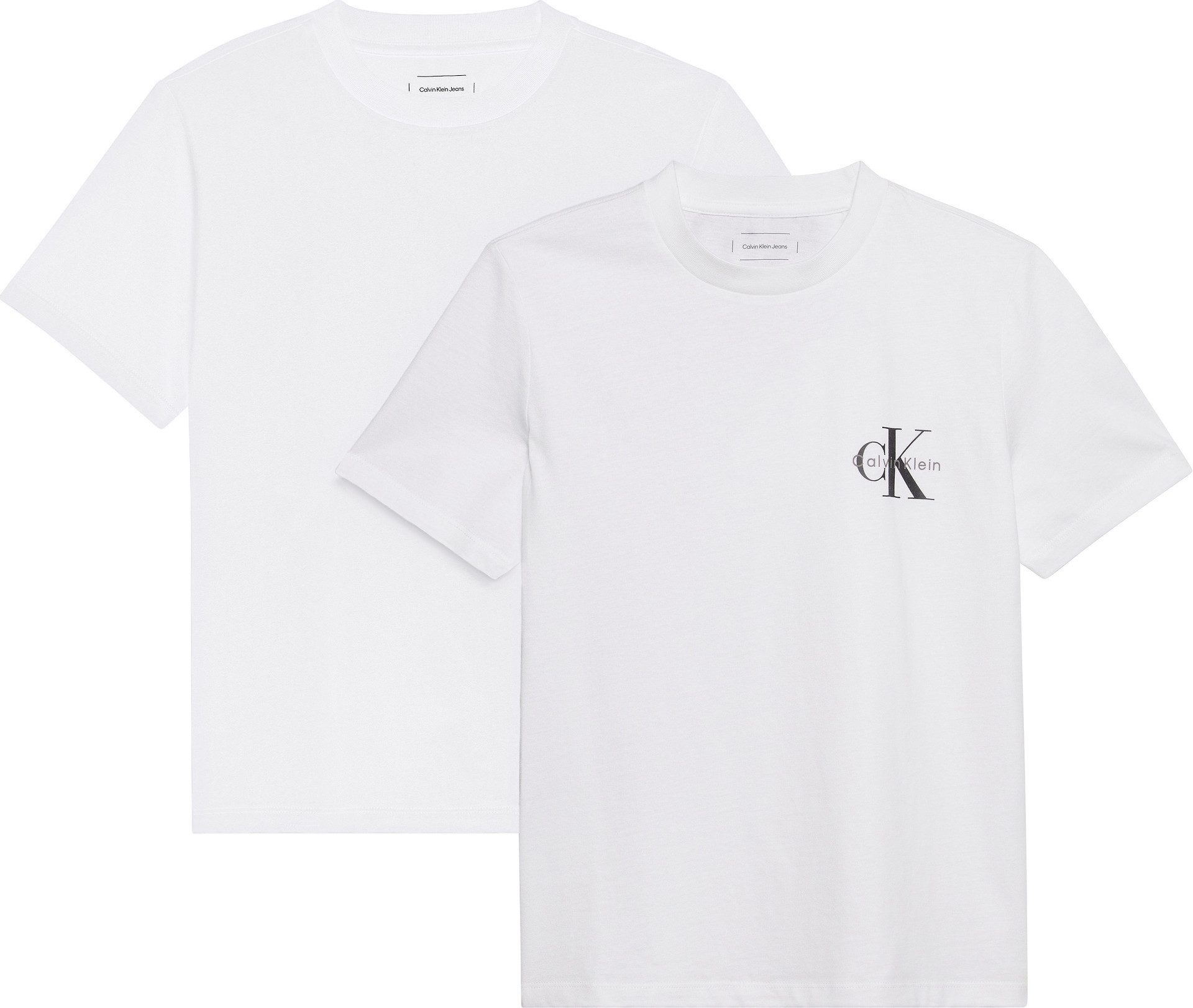 Calvin Klein Jeans T-Shirt (Packung, 2-tlg., 2er-Pack) Mit Rundhalsausschni günstig online kaufen