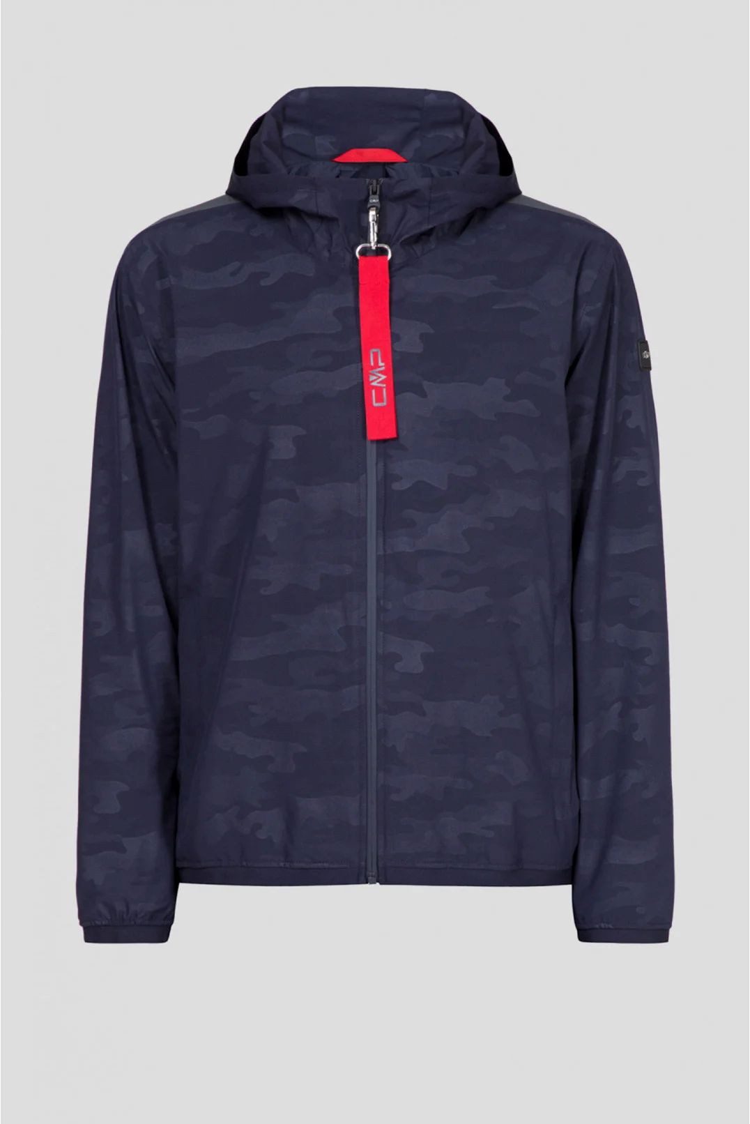 CMP Regenjacke leichtes Camouflagemuster, mit Kapuze