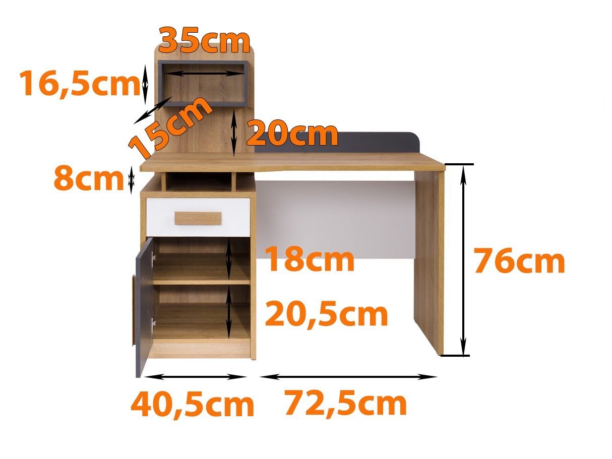 Q10 Quatro Möbel Marmex Schreibtisch