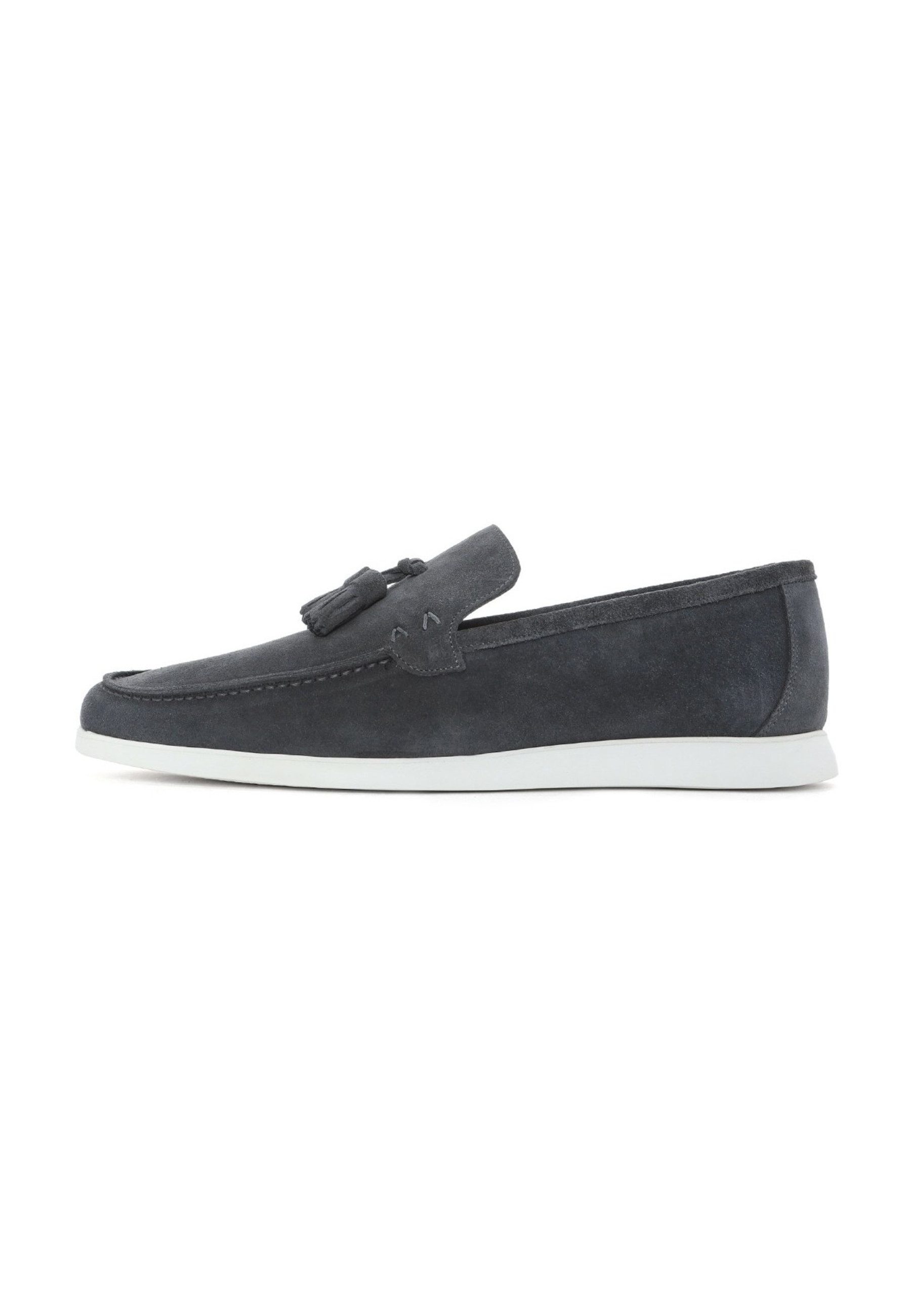 Derimod Loafer aus Wildleder Loafer Lederfutter, EVA Sohle