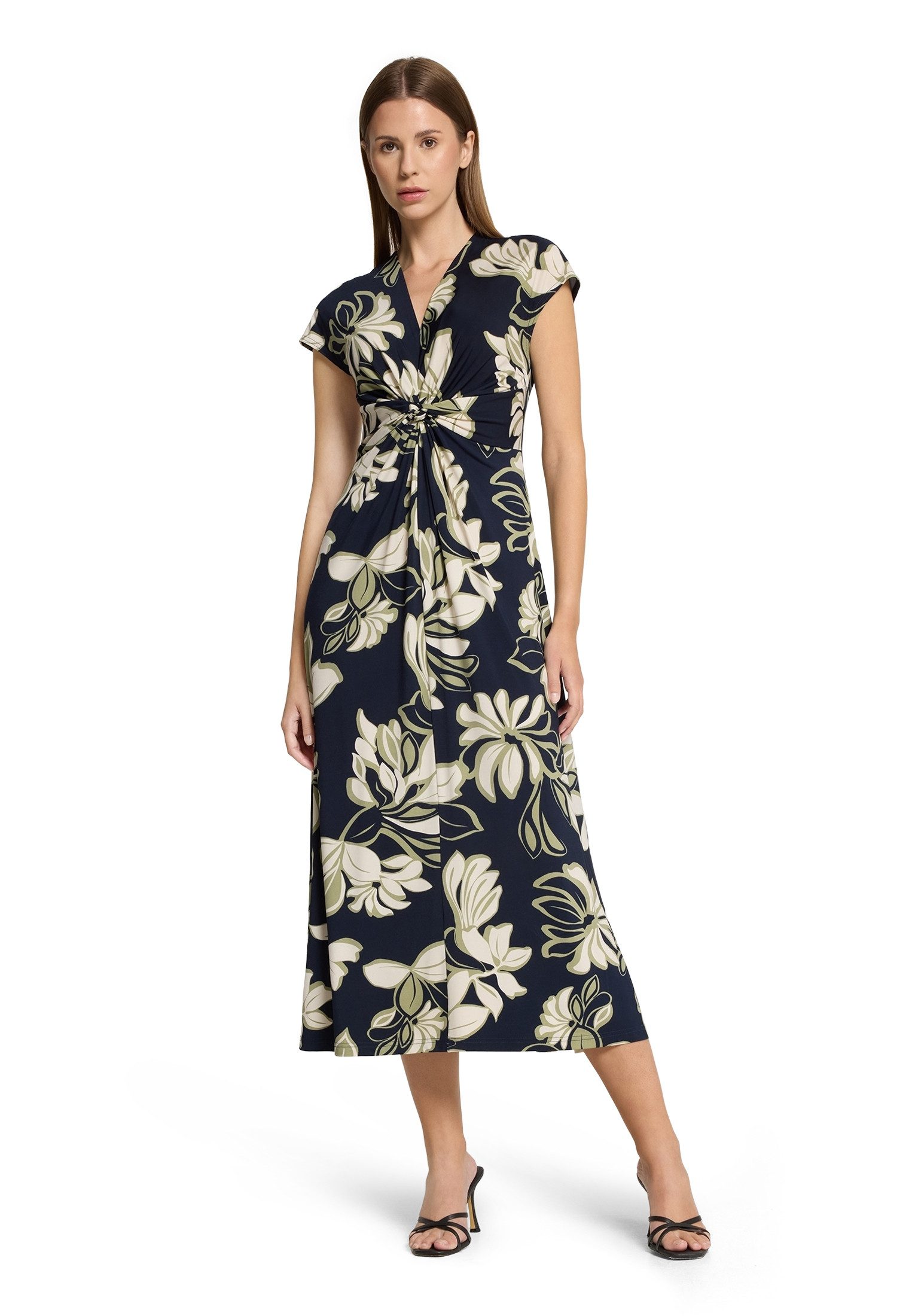 Betty Barclay Midikleid Damen mit Raffung