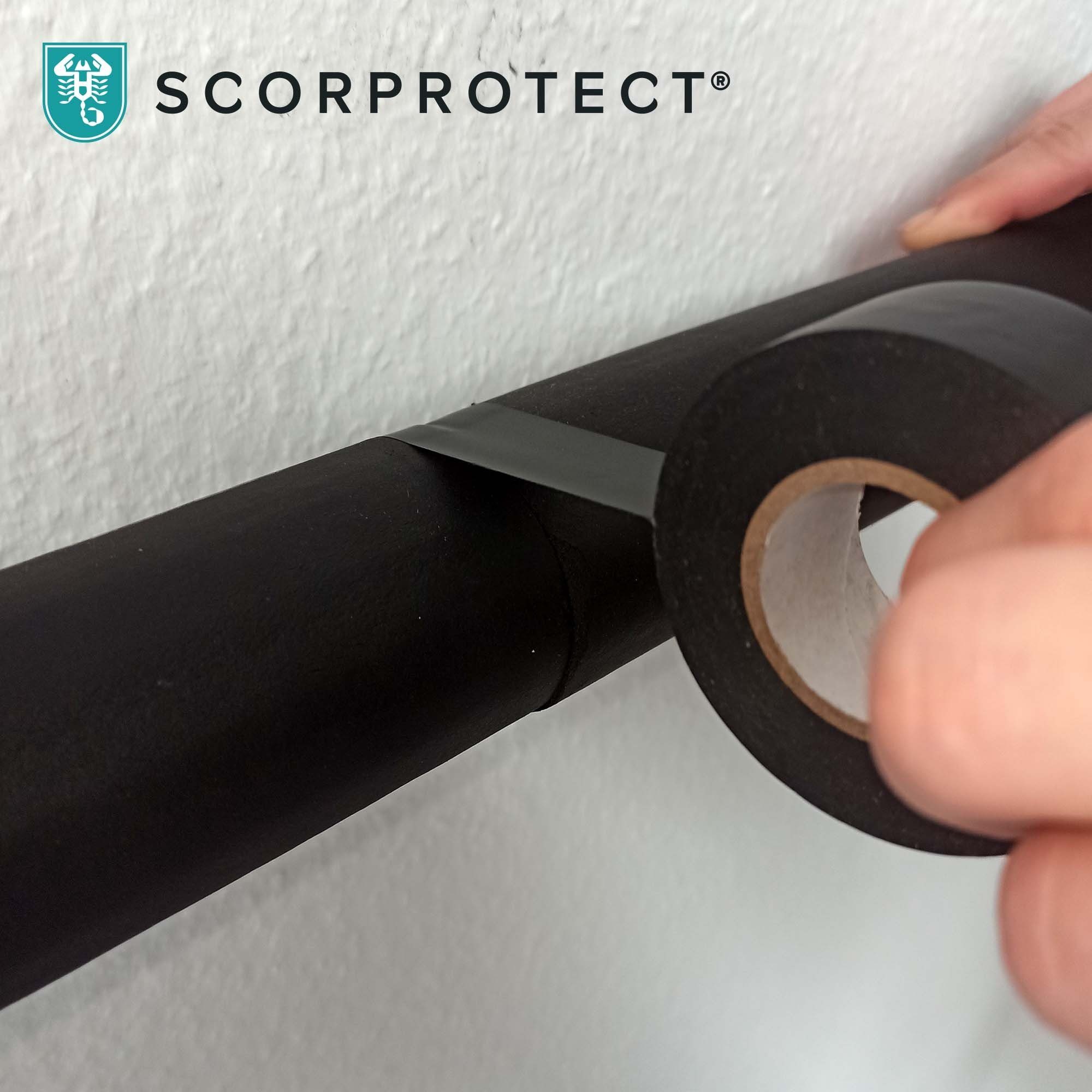 Scorprotect® Klebeband Scorprotect ® PVC Klebeband schwarz 25 mm x 25 m – Bild 4 von 5
