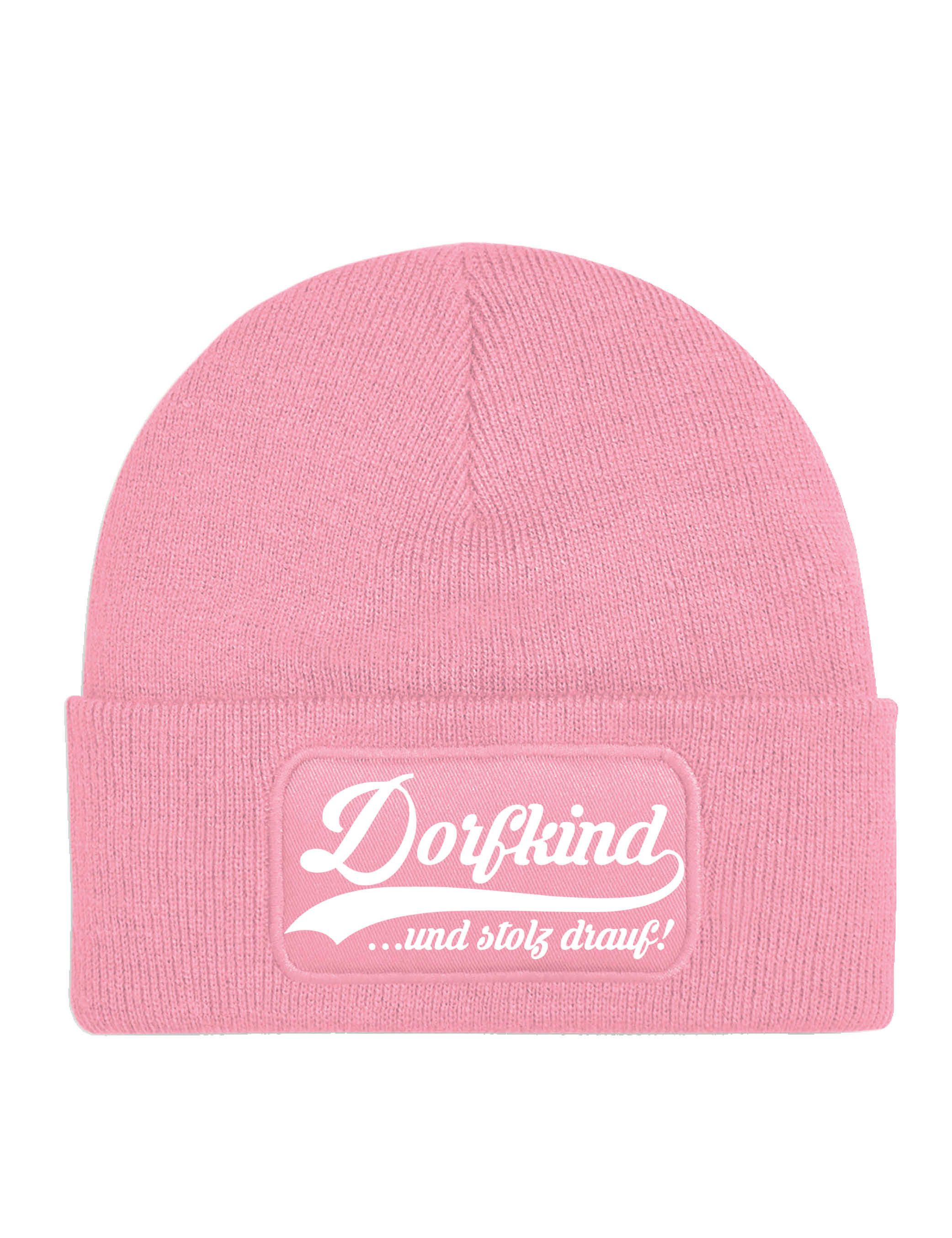 Youth Designz Beanie Unisex Kinder Beanie Mütze "Dorfkind" echte Dorfkinder Print Geschenk mit lustigem Aufdruck für Jungen und Mädchen Statement