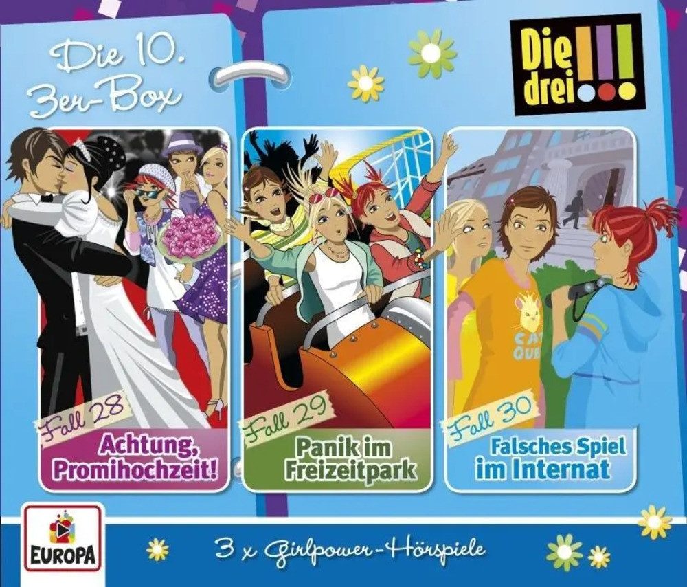 Hörspiel Die drei !!! 3er Box Folgen 28-30