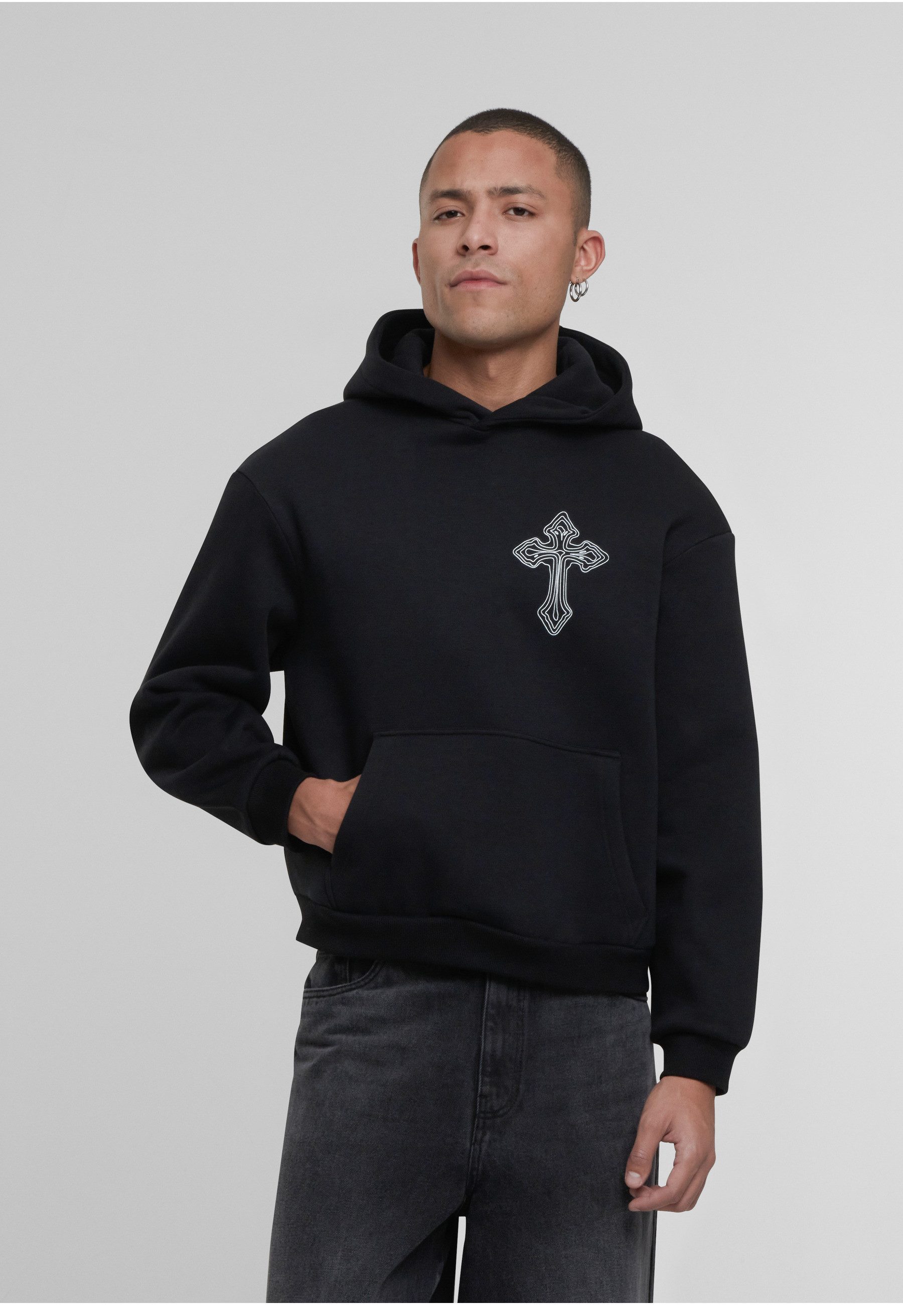 MisterTee Kapuzensweatshirt MisterTee Innocent Face Fluffy Hoody (1-tlg)