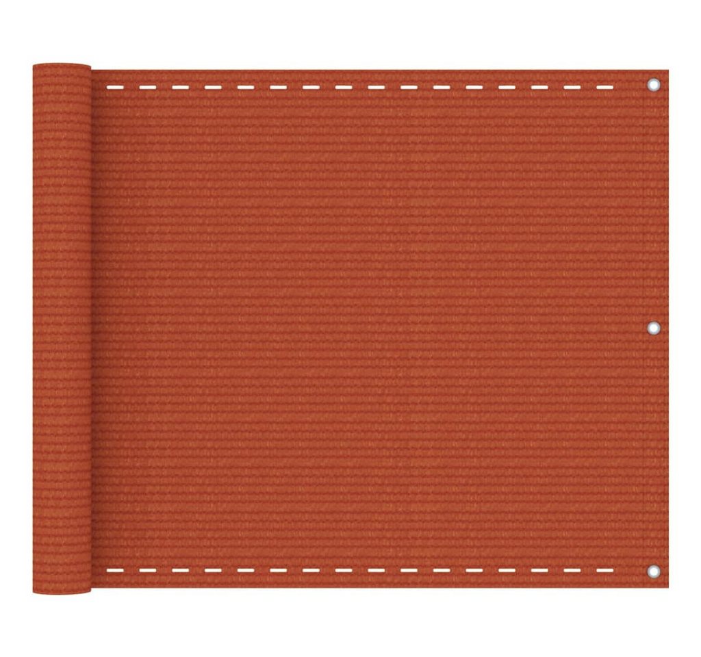 Thumbnail - furnicato Balkonschirm Balkon-Sichtschutz Orange 75x300 cm HDPE, LxB: 300x75 cm