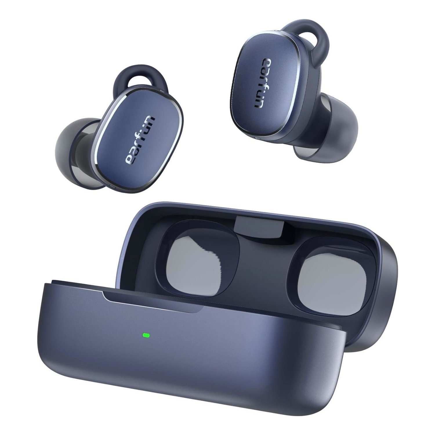 Earfun Free Pro 3 TWS Bluetooth Ohrhörer Навушники-вкладиші (Wireless, Active Noise Cancelling, Fast Charge, 6 Mics, 33 Std. Spielzeit, IPX5)