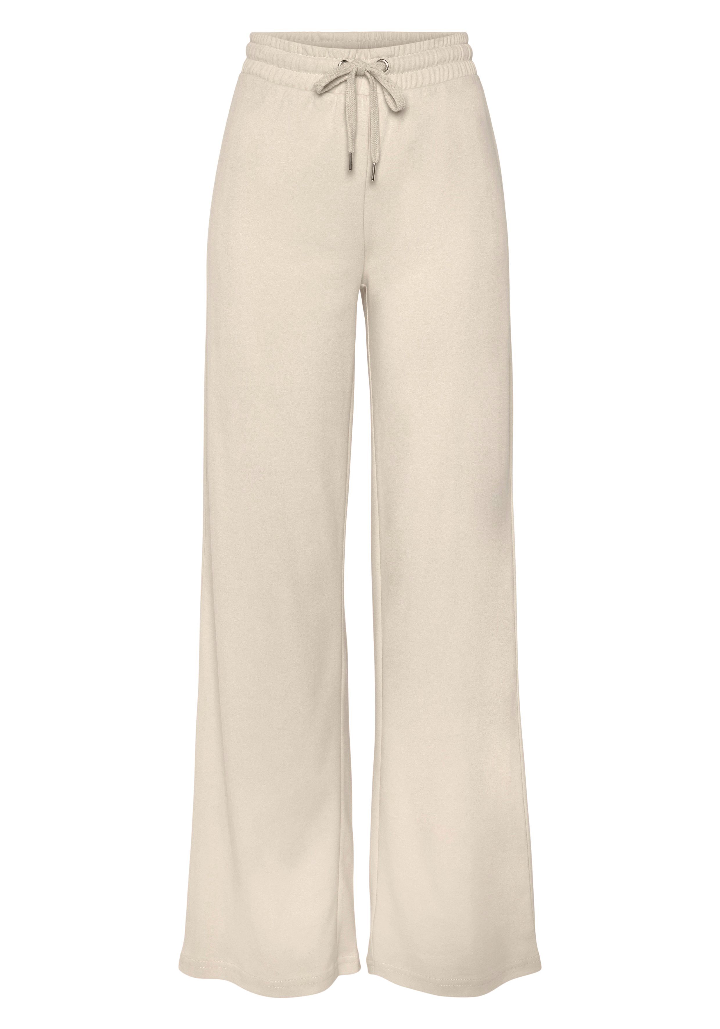 LASCANA Sweathose mit ausgestelltem Bein, Loungewear günstig online kaufen