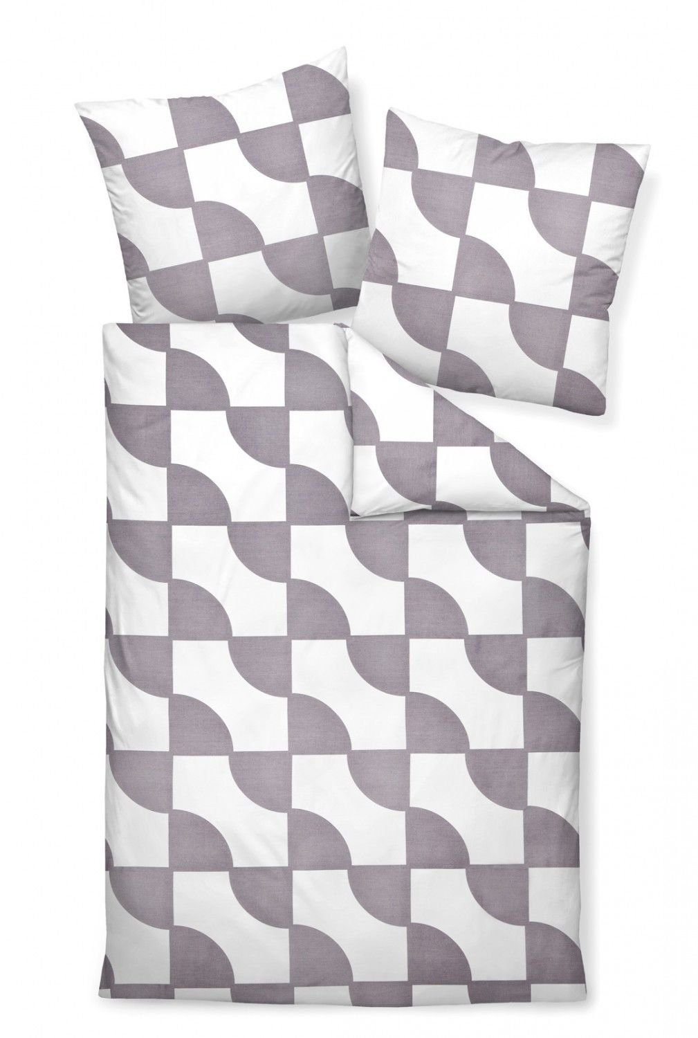 Janine Bettwäsche Janine JD Mako-Satin Bettwäsche günstig online kaufen