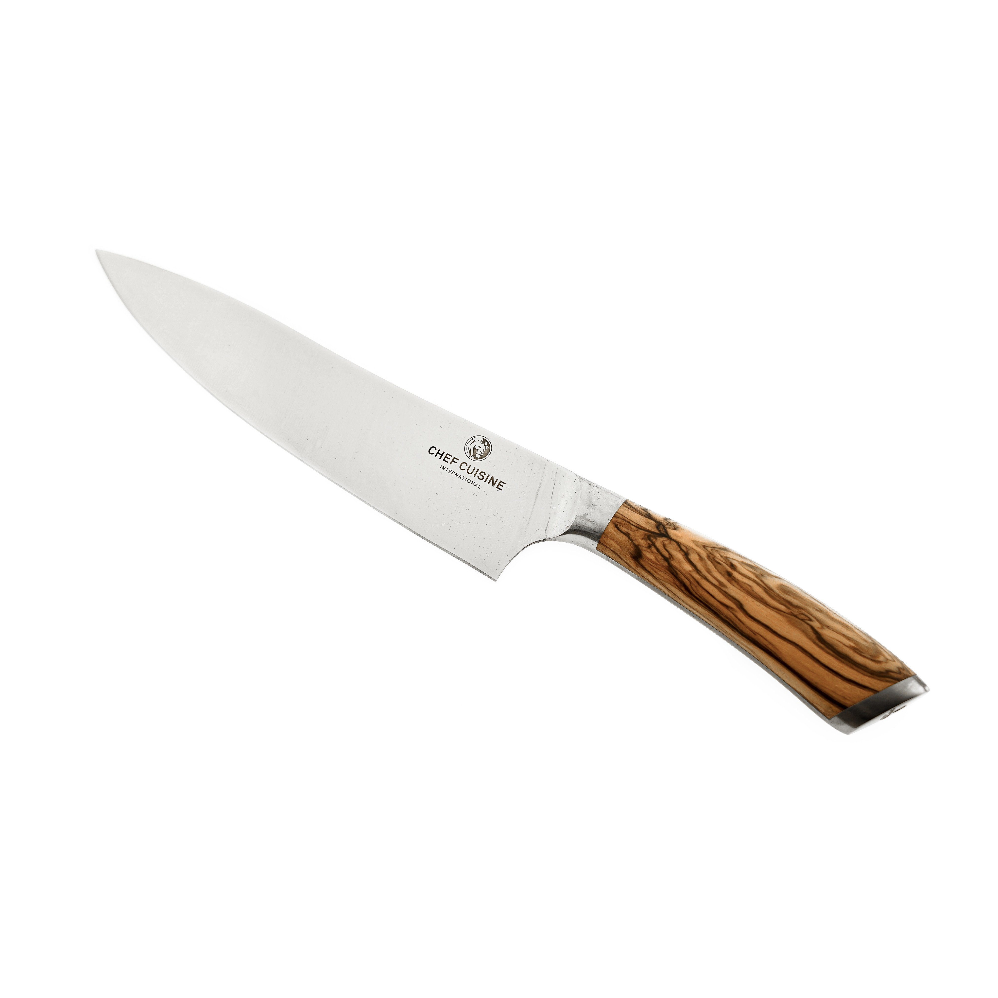 CHEF CUISINE International Universalküchenmesser Chefmesser 20,5 cm für Fleisch, Fisch und Gemüse aus Edelstahl