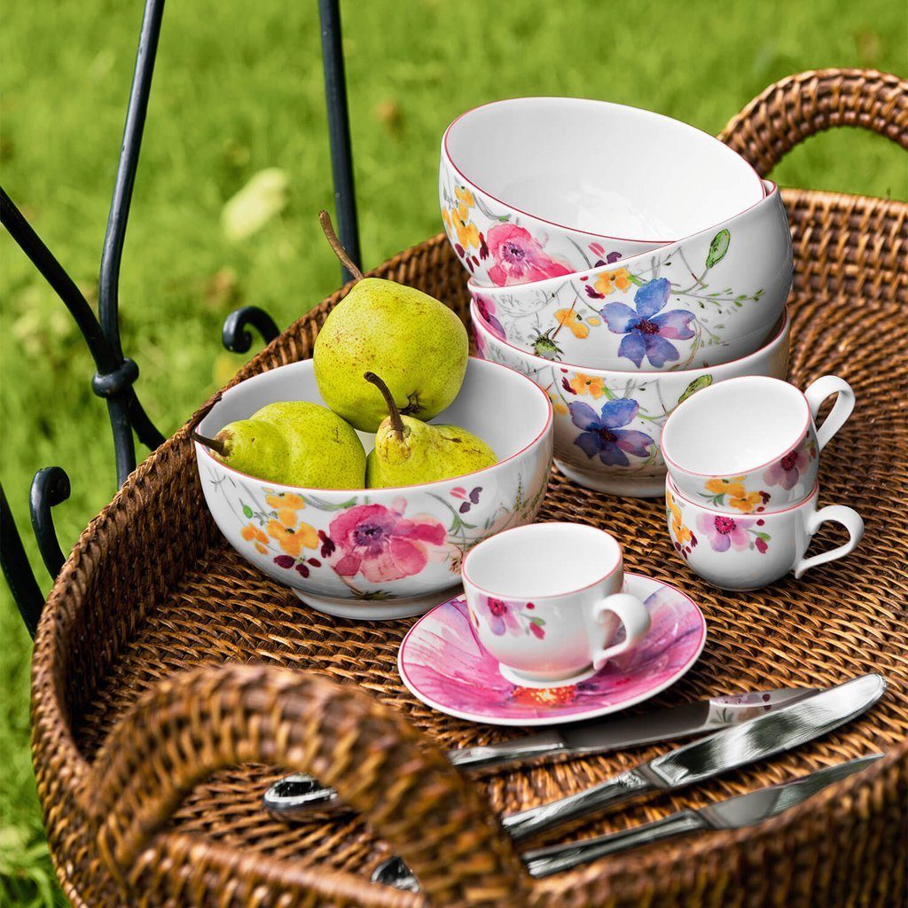 Villeroy & Boch Müslischale Mariefleur Bol, Porzellan, (1-tlg), Premium Porcelain, mikrow.- & spülm.sicher, Made in Germany