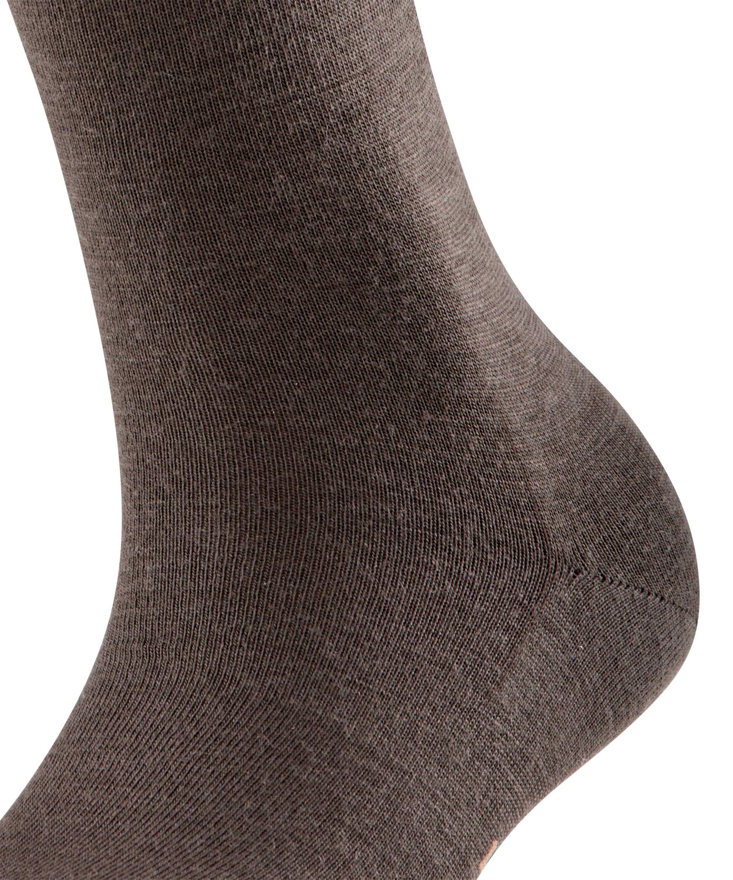 brown Socken (1-Paar) (5239) FALKE dark Softmerino