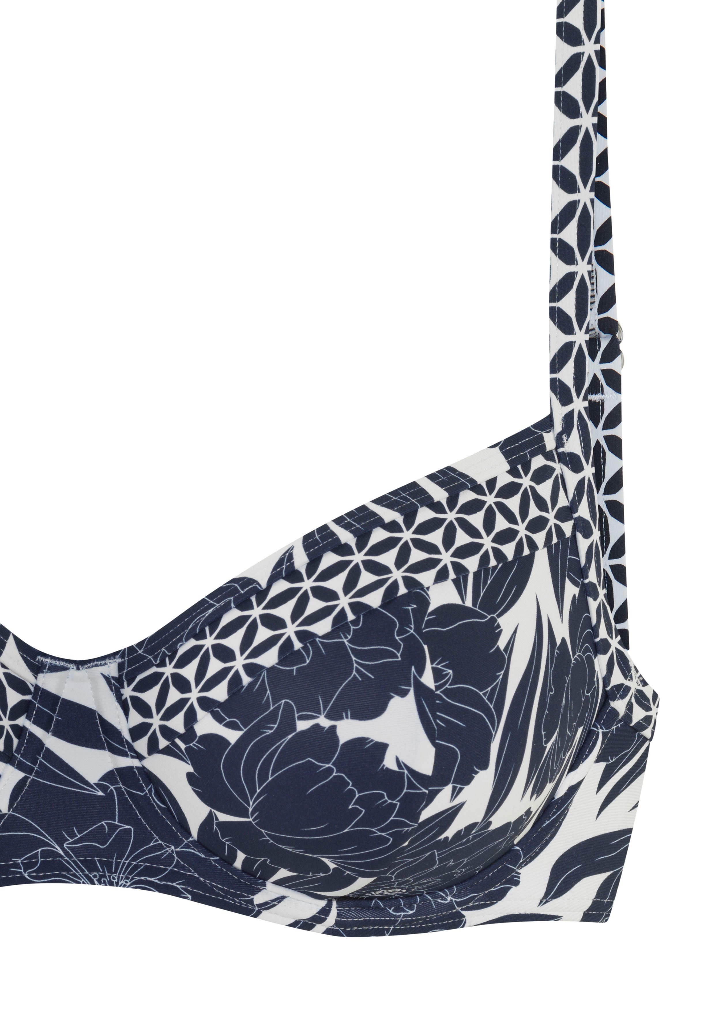 Sunseeker Bügel-Bikini-Top Blossom, im Muster-Mix