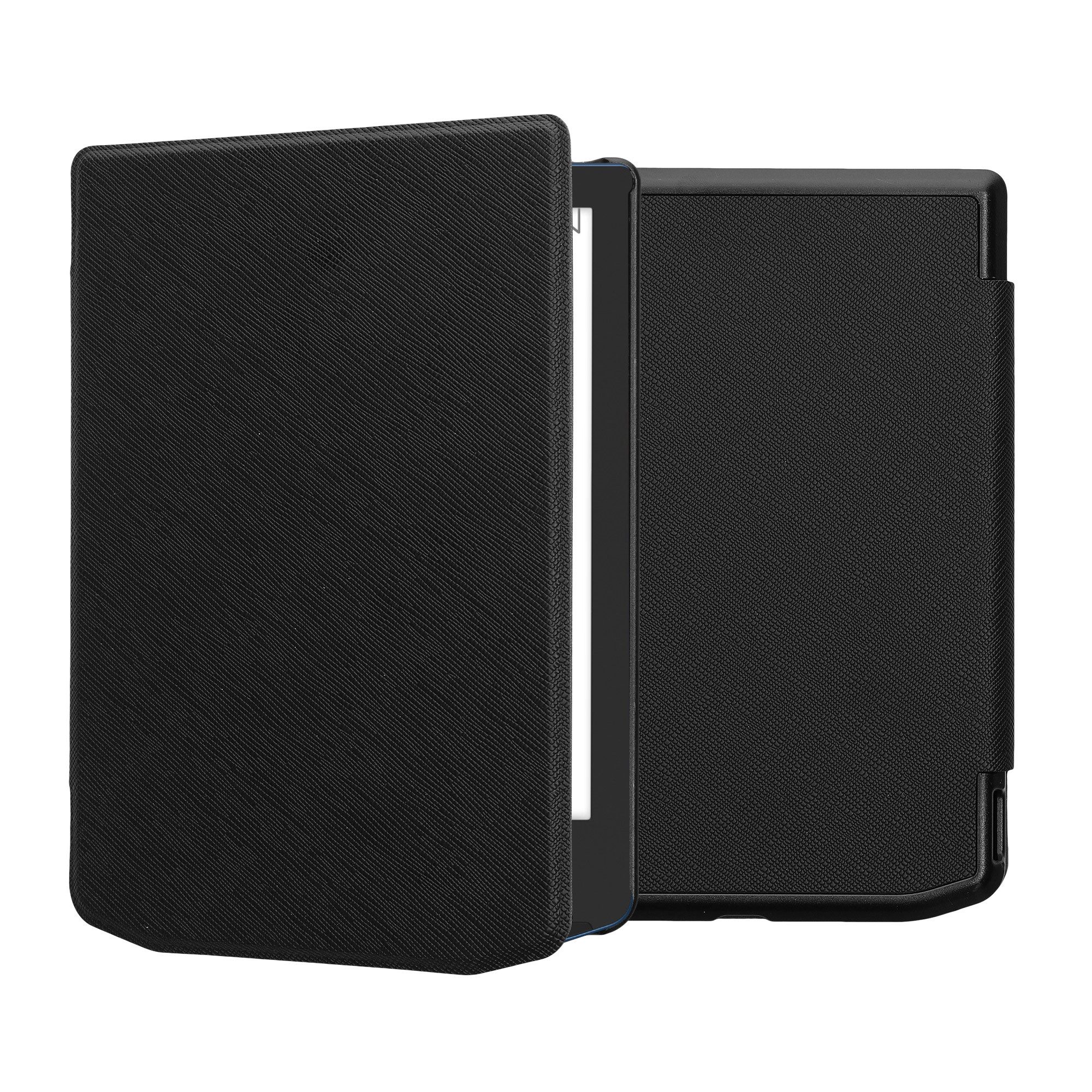 kwmobile Smartphone-Hülle Hülle für Pocketbook Verse / Verse Lite / Verse Pro / Color / Vivlio, Kunstleder eReader Schutzhülle - Flip Cover Case