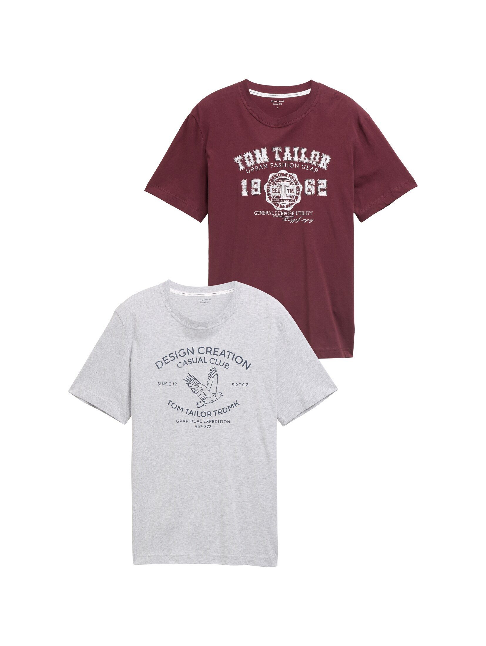 TOM TAILOR T-Shirt T-Shirts im 2er-Pack günstig online kaufen