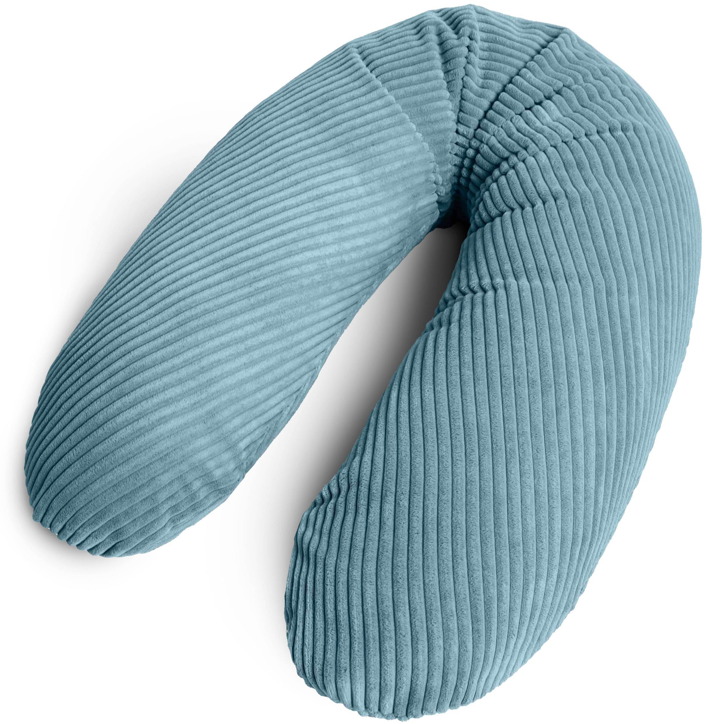 Amilian Stillkissen XXL 170 cm - Schwangerschaftskissen; Seitenschläferkissen, Pregnancy Pillow mit abnehmbarem Bezug, Schlafkissen für Seitenlage, Lagerungskissen für Schwangere & Stillzeit - Stillhilfe