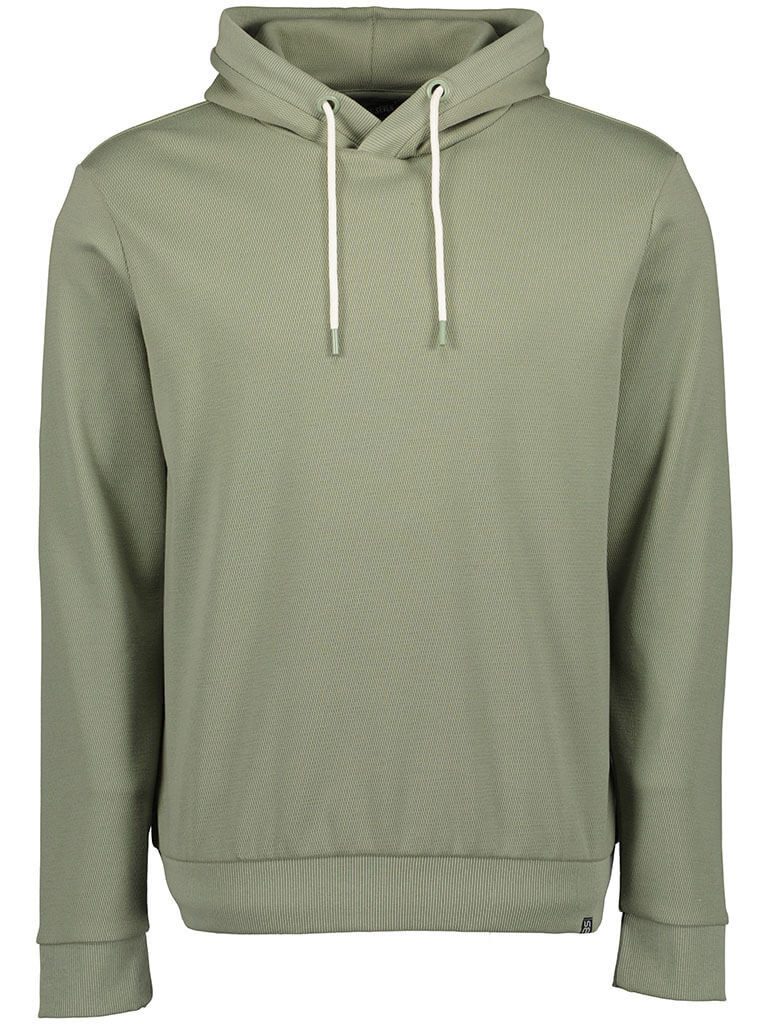 Blue Seven Kapuzenpullover Herren Hoodie Sweatshirt mit Kapuze - Kapuzenpullover unifarben Kapuze mit Kordelzug, Ärmel mit Rippbündchen, Elastischer Saumbund