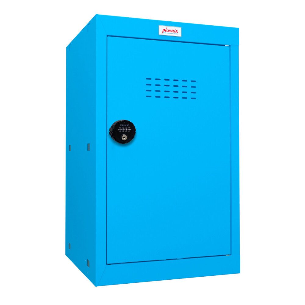 Tresor Phoenix CL0644BBC Würfel-Schließfach Cube Locker 87L - Blau