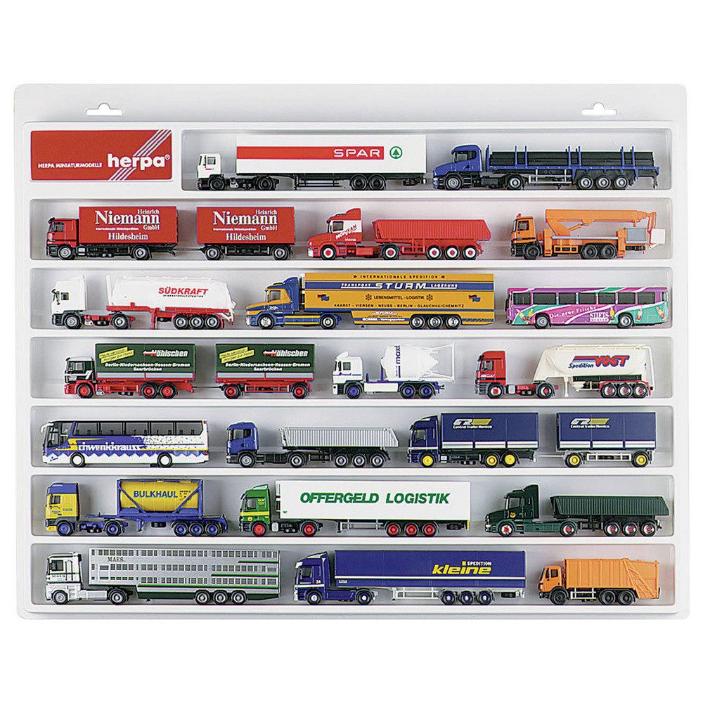 Modelleisenbahn-Set Herpa 029216 H0 Schaukasten Kunststoff 570 mm x 450 mm x 35 mm