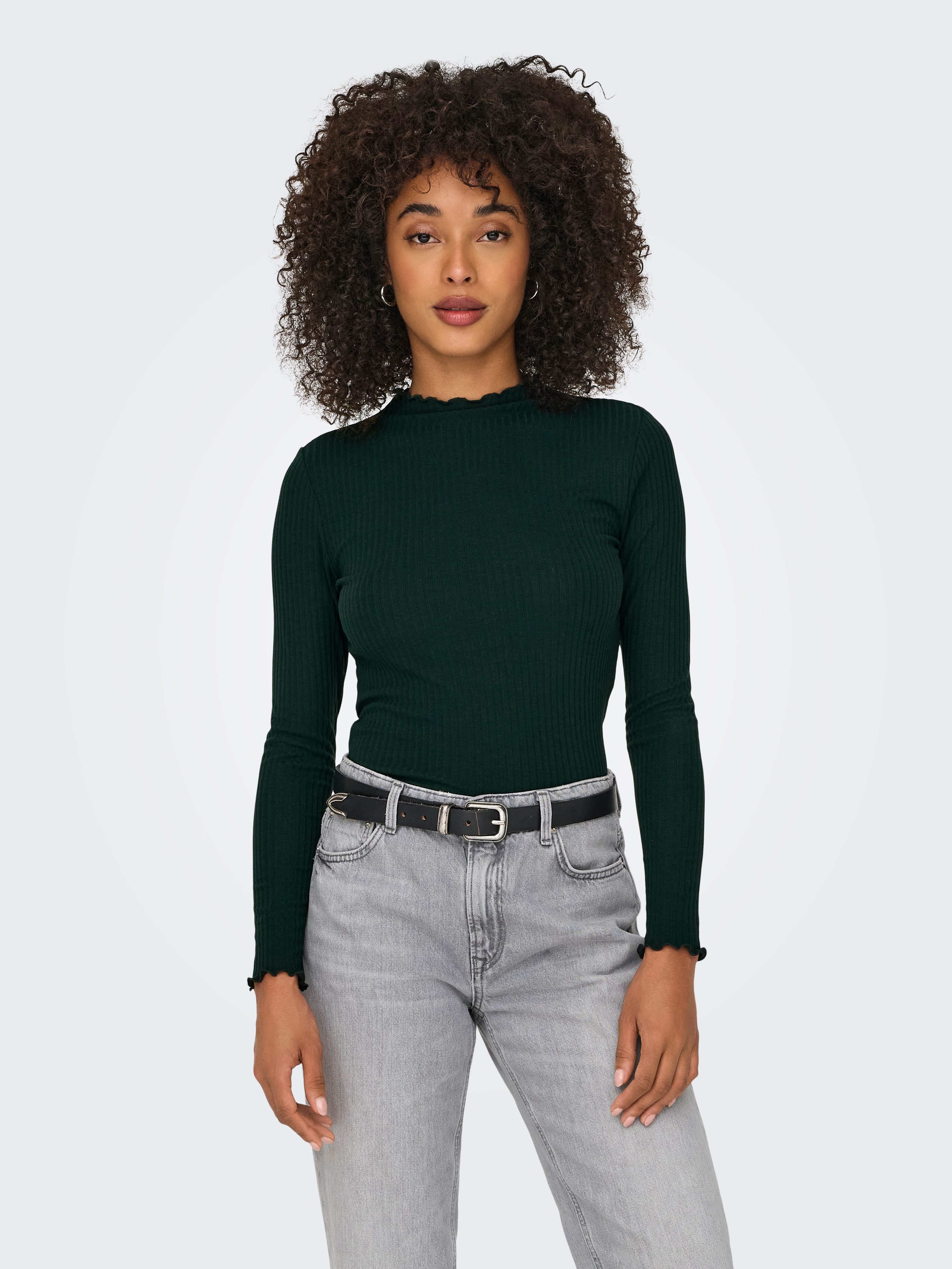 ONLY Langarmshirt ONLEMMA L/S HIGH NECK günstig online kaufen