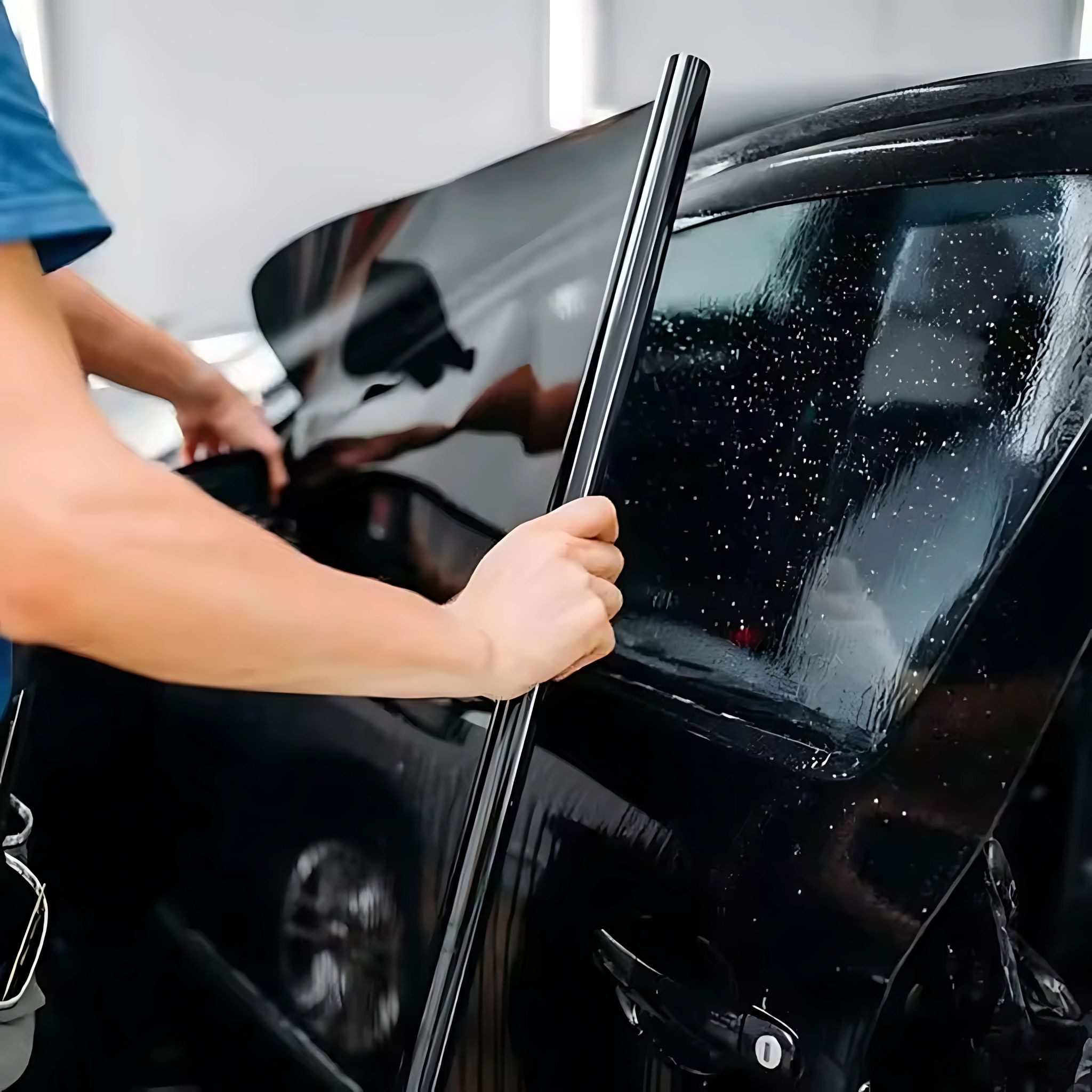 HS.SUPPLY Sonnenschutz-Fensterfolie Scheibentönungsfolie, Auto Scheiben Tön günstig online kaufen