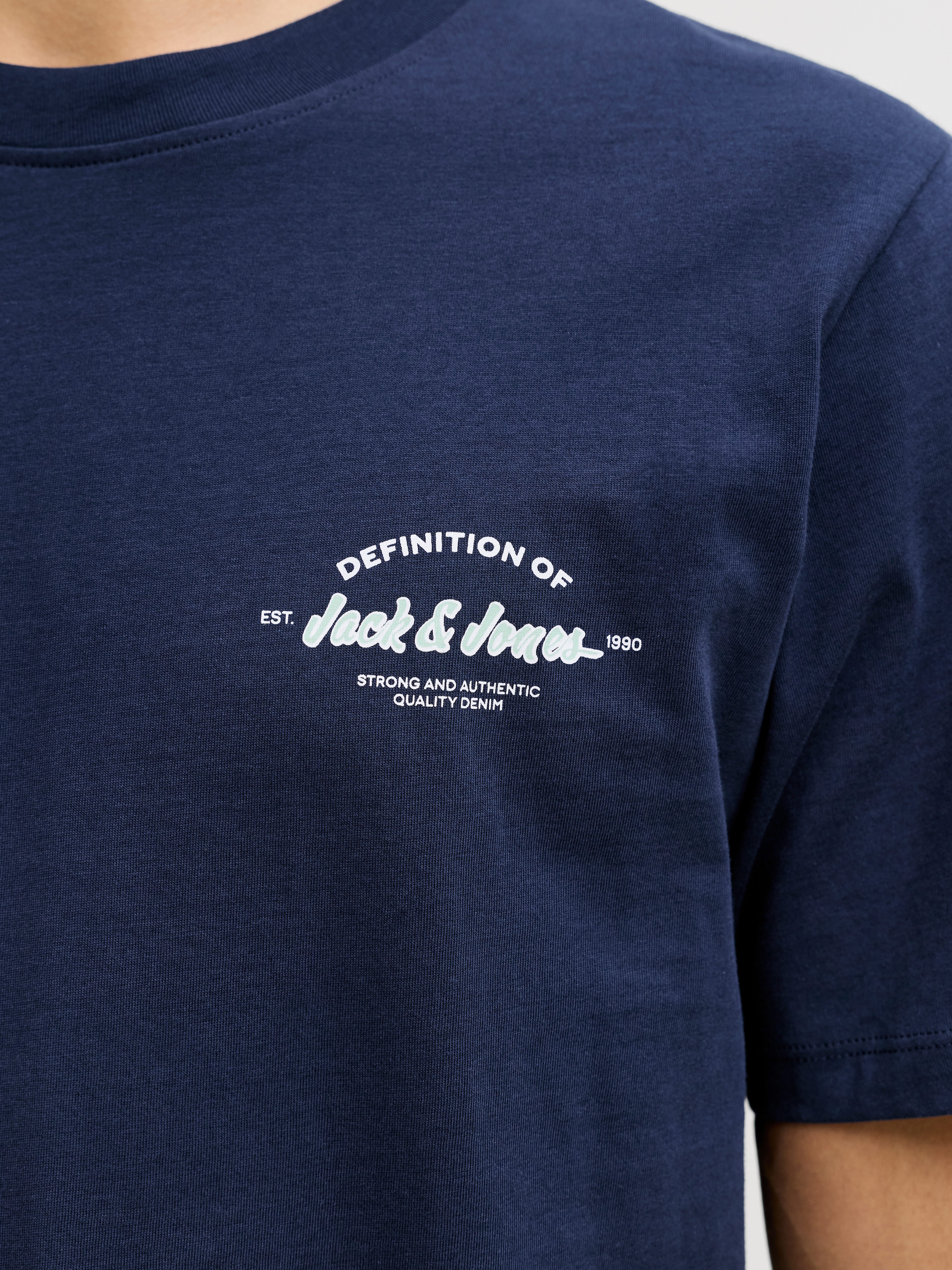 Jack & Jones Rundhalsshirt JJBRANDON TEE SS CREW NECK