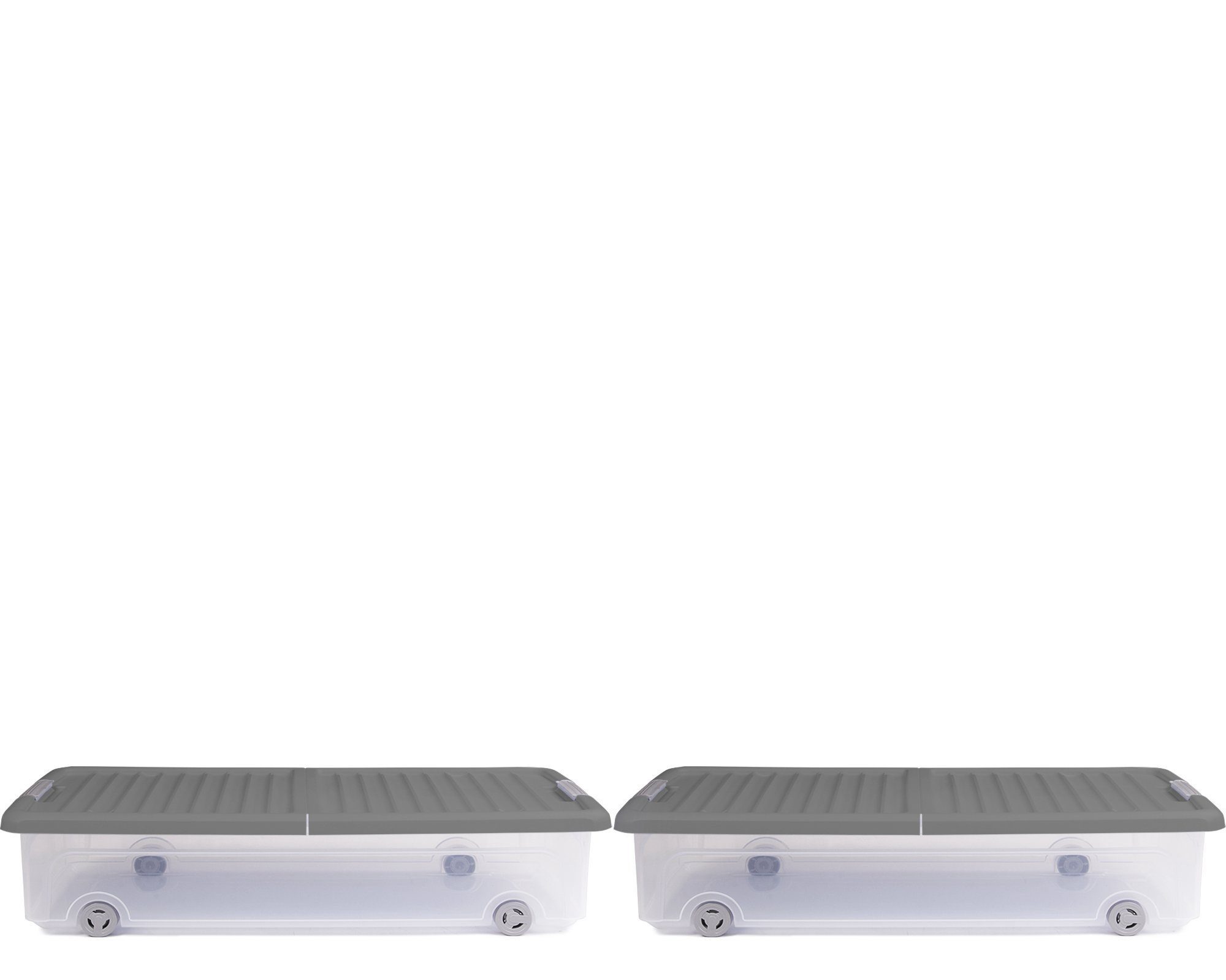 ONDIS24 Aufbewahrungsbox Unterbettbox Rollerbox Aufbewahrungsbox 35 W (2 St günstig online kaufen