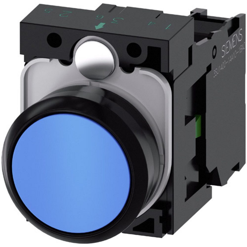 SIEMENS Schalter Siemens 3SU11000AB501BA0 3SU1100-0AB50-1BA0 Drucktaster Frontring Kuns (3SU1100-0AB50-1BA0)