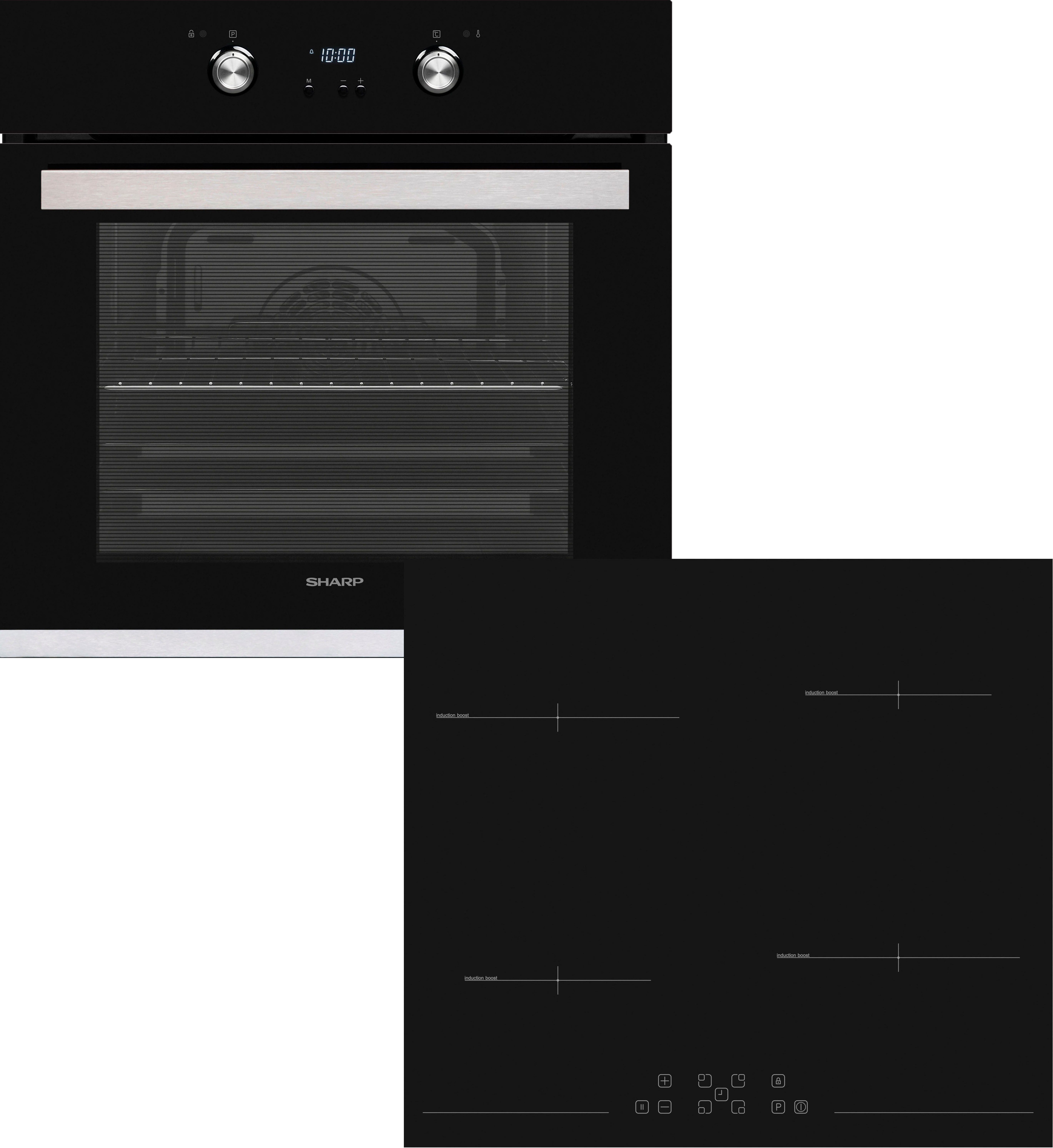 Backofen-Set Pyro_Extraset_Graphit_Induktion