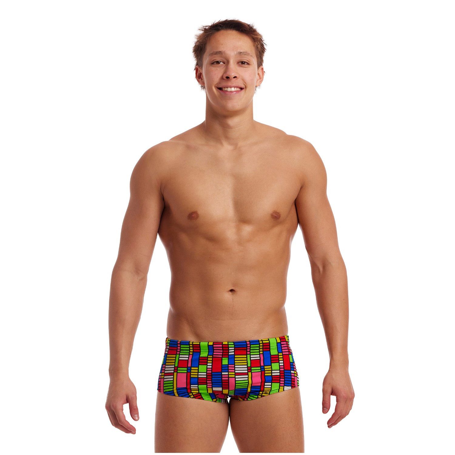 Funky Trunks Badehose The Climb Sidewinder Trunk chlorressistent