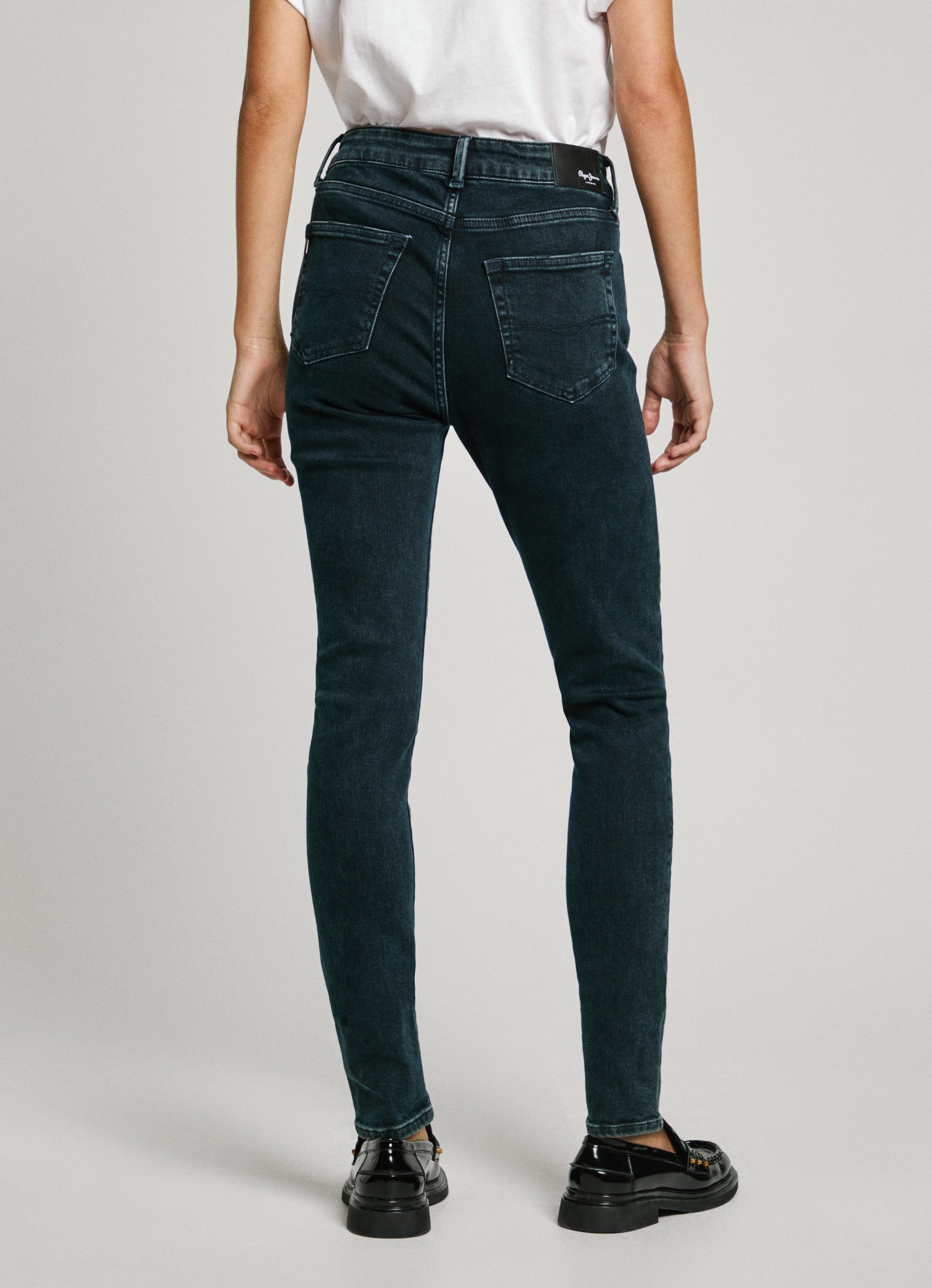Pepe Jeans Skinny-fit-Jeans SKINNY JEANS MW in verschiedenen Waschungen günstig online kaufen