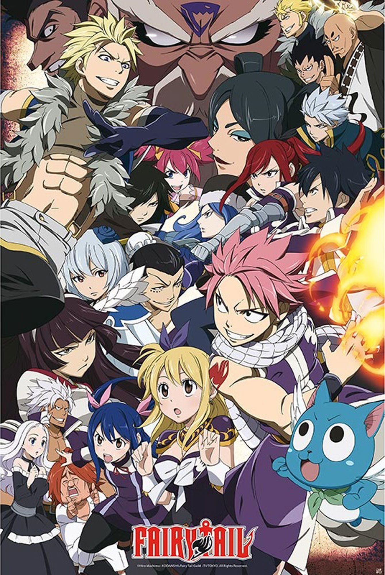 Poster Fairy Tail - Poster - vs other Guilds