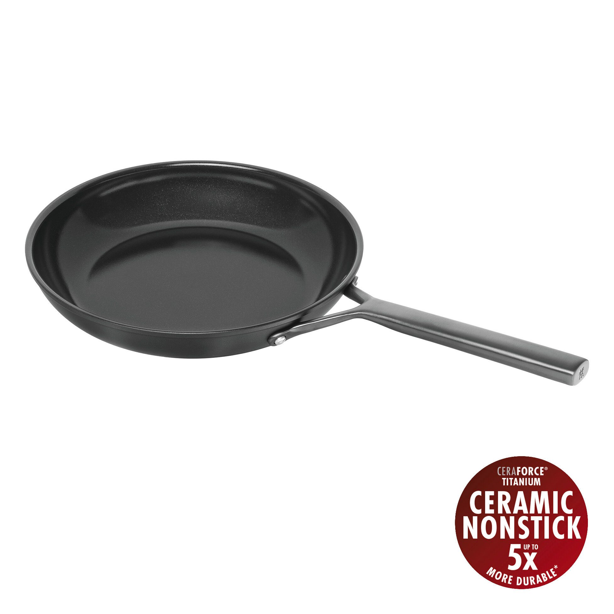 Zwilling Bratpfanne Milano, Aluminium (1-tlg), Keramik-Antihaftbeschichtung, Induktion, Made in Italy