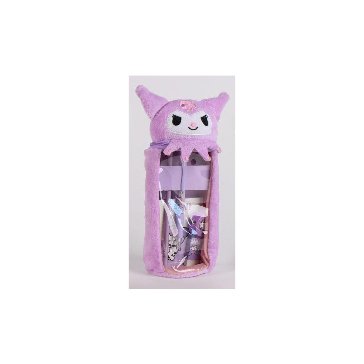 Hello Kitty Federmäppchen Hello Kitty Kuromi Plüsch Federmäppchen gefüllt