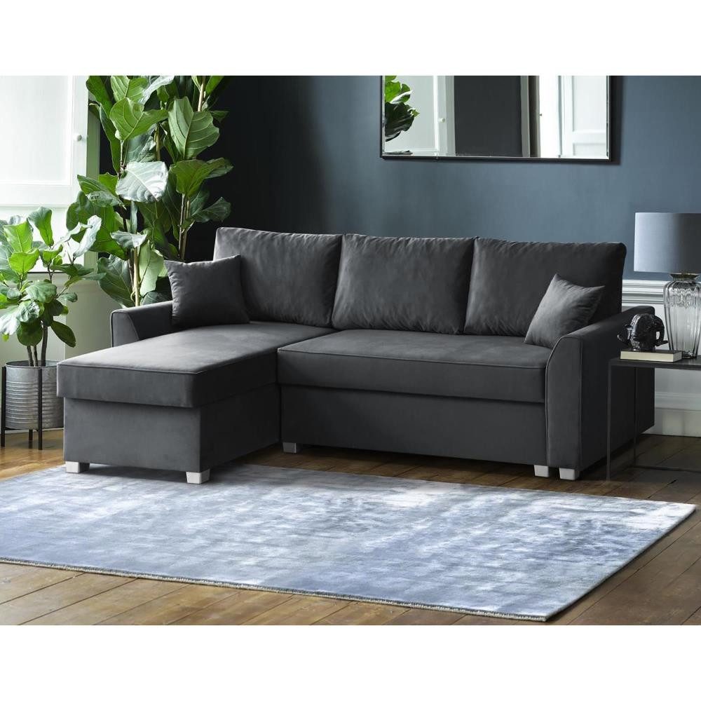 Beautysofa Polsterecke Toretto, Eckcouch aus velours, günstig online kaufen