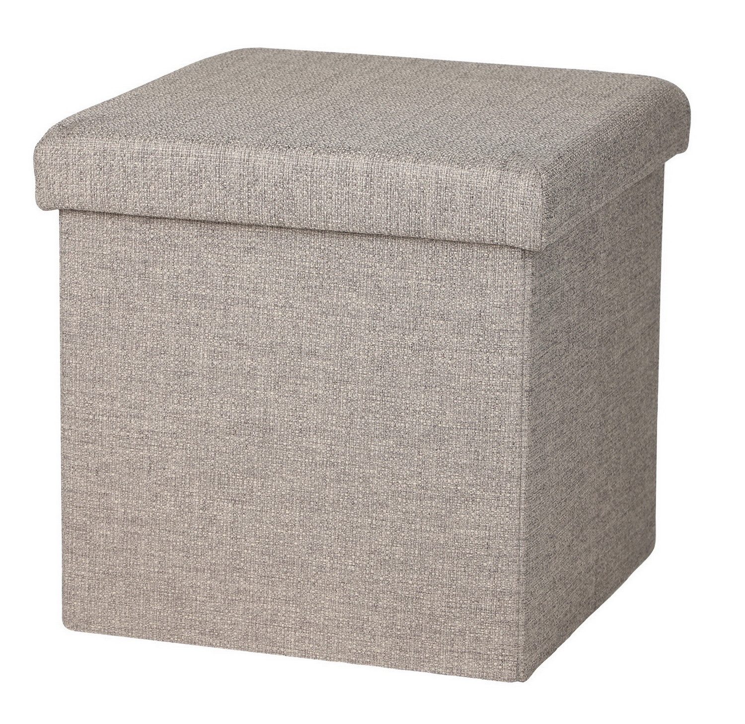 Urban Living Sitzwürfel Sitzhocker faltbar Sitzwürfel "ASPECT LIN" Sitz-Box günstig online kaufen