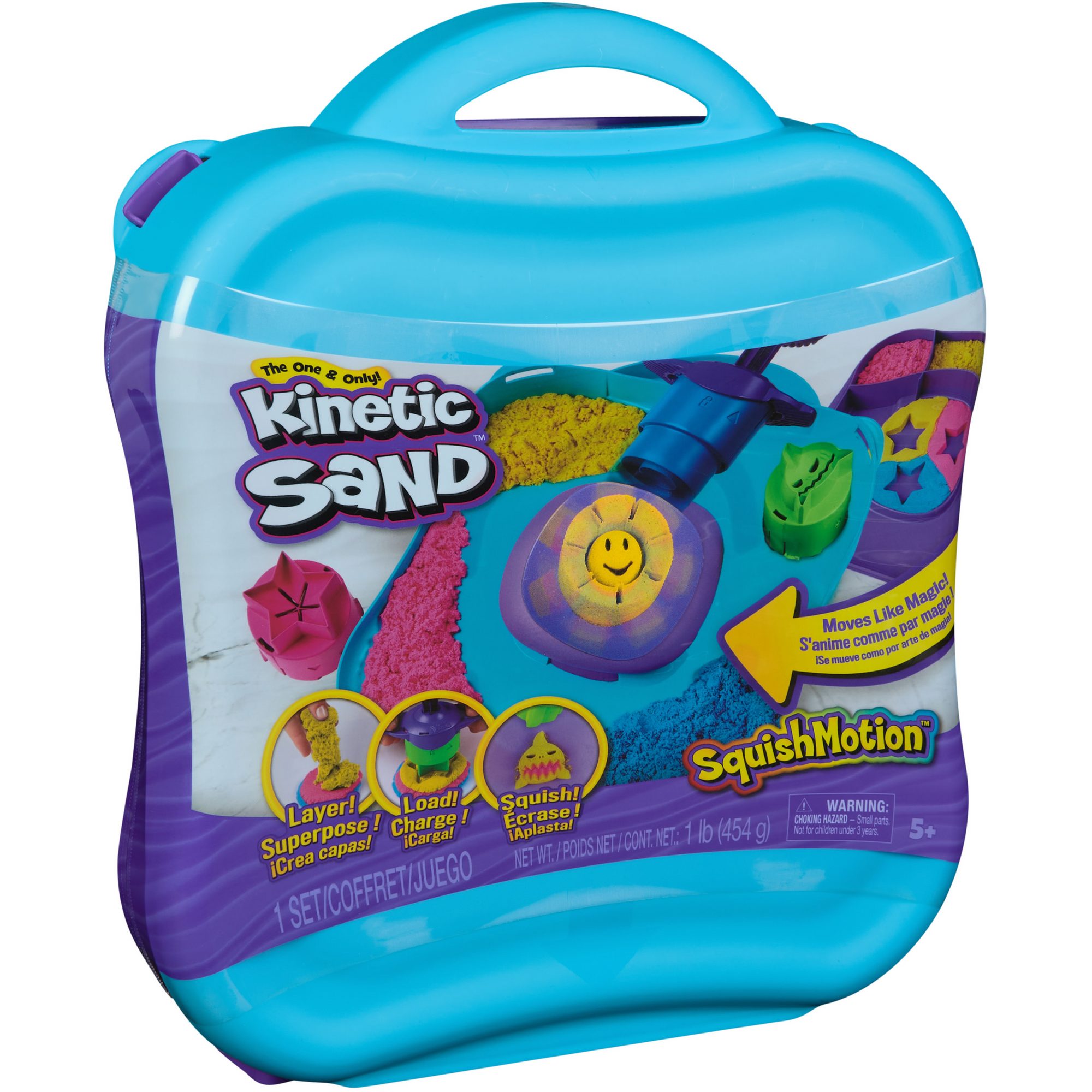 Kinetic sand Sandform-Set Spin Master Kinetic Sand - Squishy Spaß Spielset, Spielsand, (453