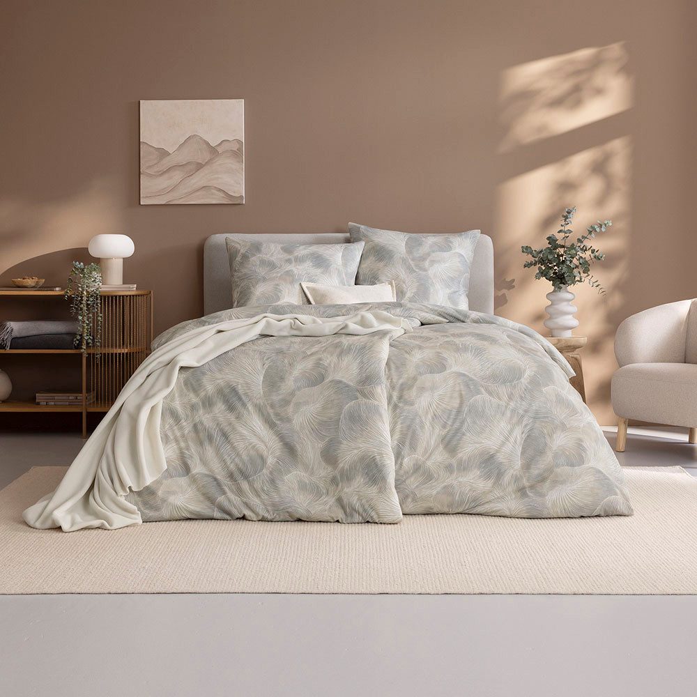 Estella Bettwäsche Marco, Mako-Interlock-Jersey, 2 teilig, Gefertigt aus hochwertigem Mako-Interlock-Jersey aus 100% Baumwolle.